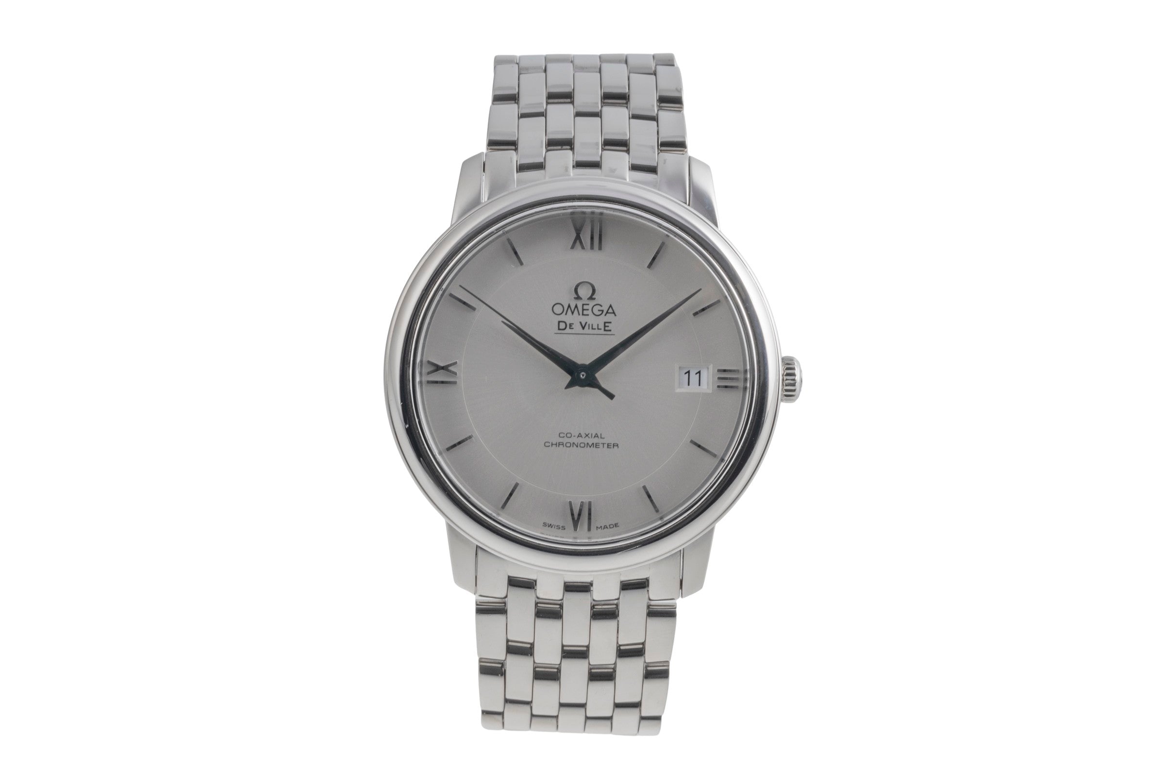 Omega De Ville steel automatic men's watch 424.10.37.20.02.001  [2501355]