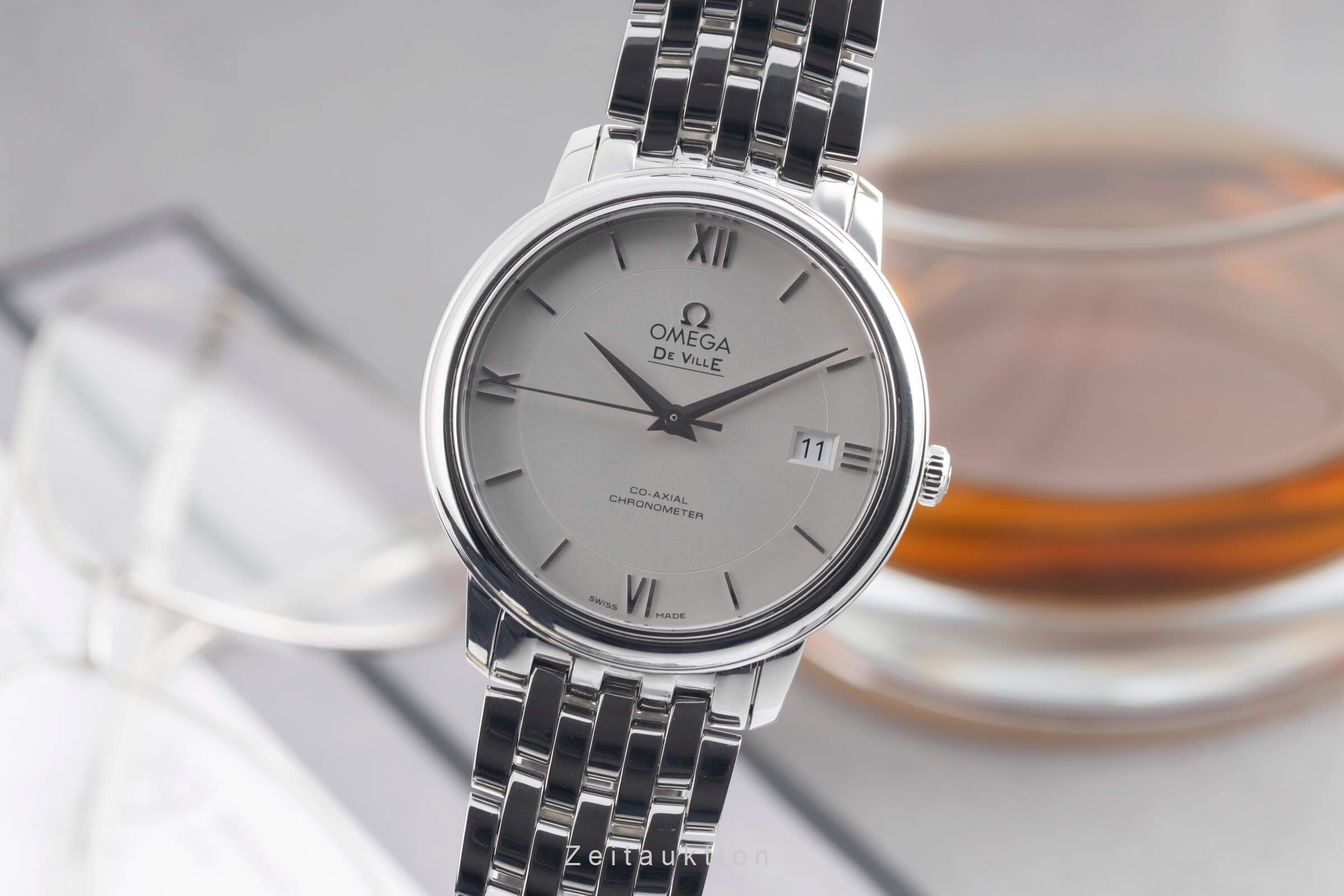 Omega De Ville acciaio automatismo orologio da uomo 424.10.37.20.02.001  [2501355]