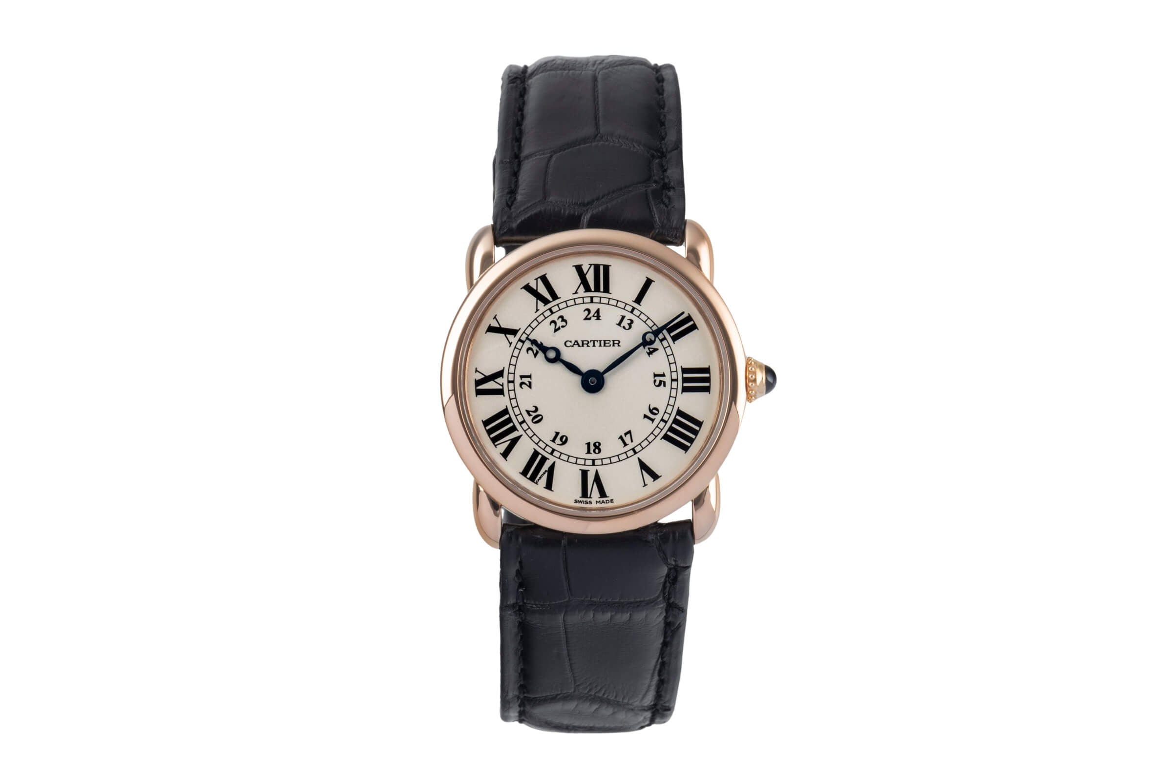 Cartier Ronde Louis oro rosso 18 ct quarzo orologio da donna W6800151 LP: 9650EUR  [2501357]