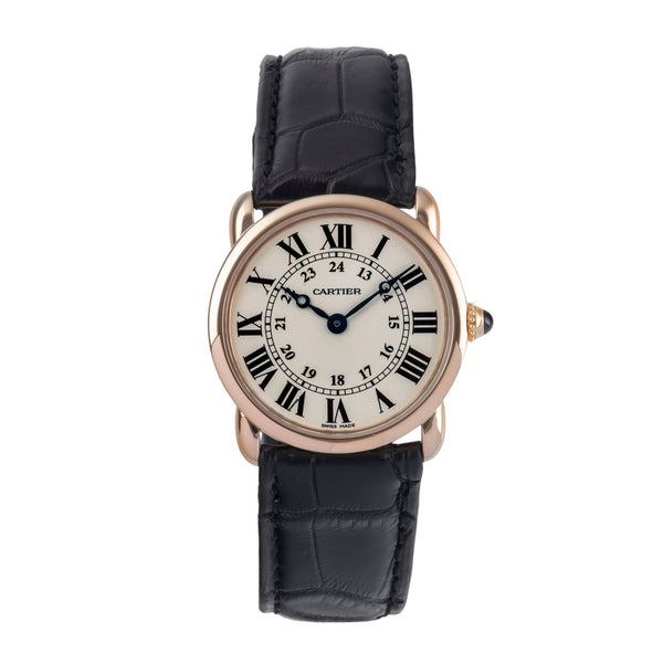 Cartier Ronde Louis oro rosso 18 ct quarzo orologio da donna W6800151 LP: 9650EUR  [2501357]