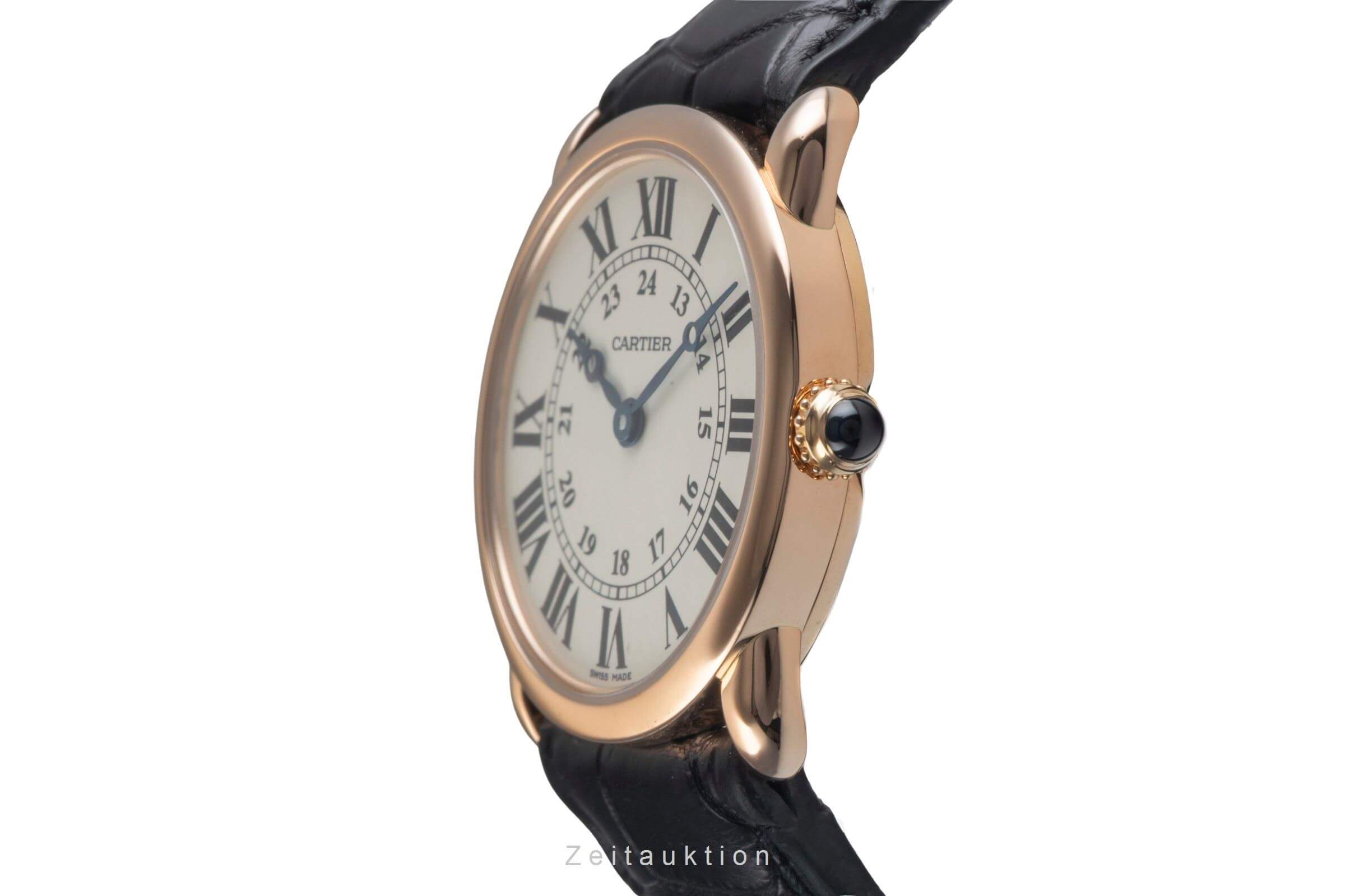 Cartier Ronde Louis oro rosso 18 ct quarzo orologio da donna W6800151 LP: 9650EUR  [2501357]