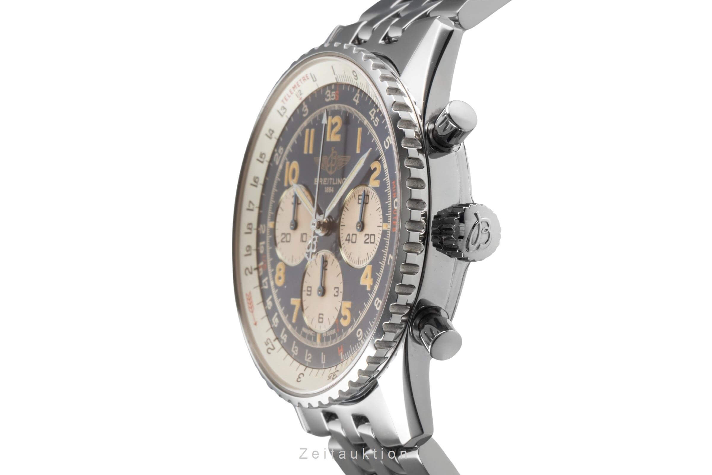Breitling Old Navitimer Chronograph Automatik Edelstahl Herrenuhr Ref. A30021 [2501358]