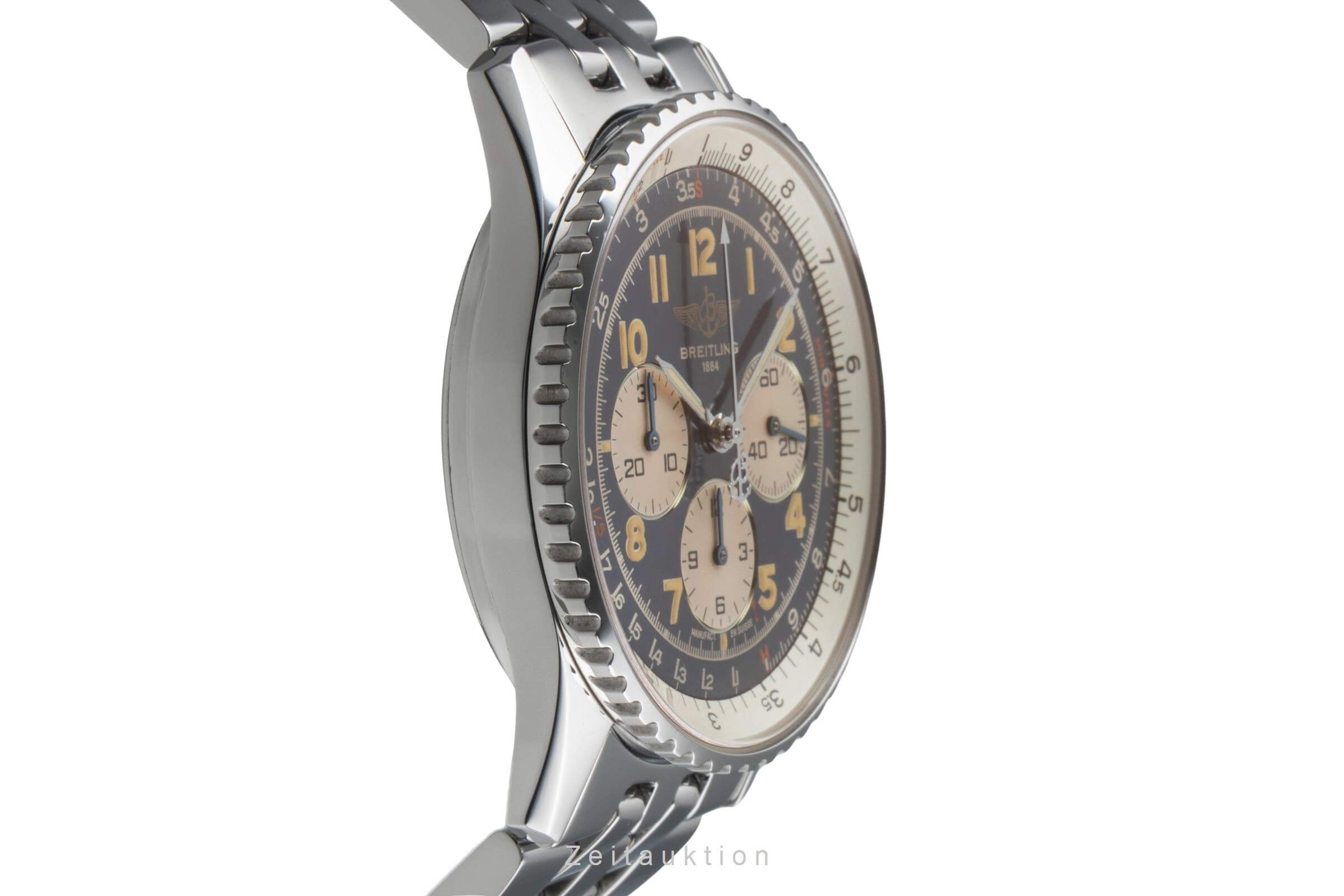 Breitling Old Navitimer Chronograph Automatik Edelstahl Herrenuhr Ref. A30021 [2501358]