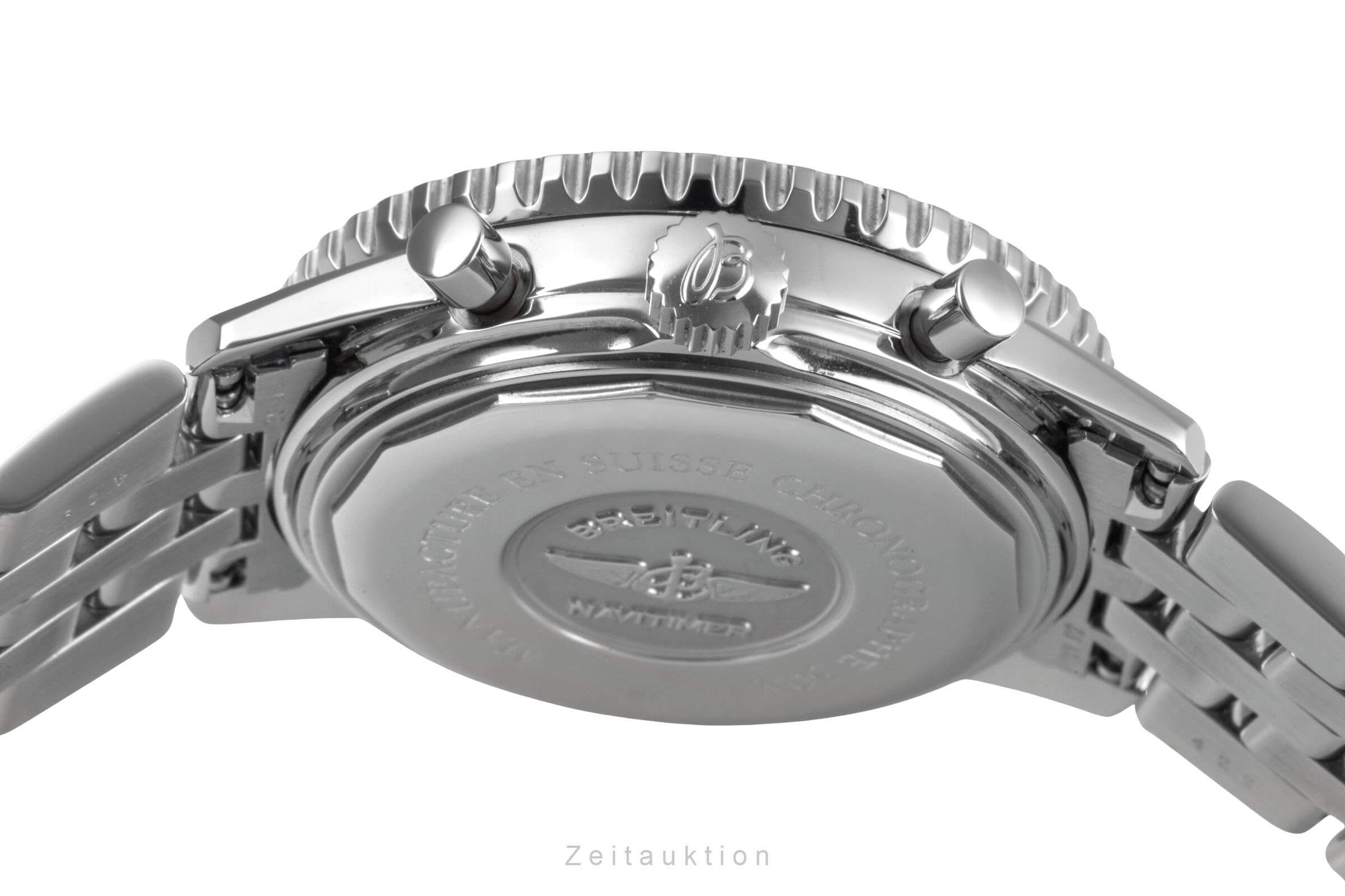 Breitling Old Navitimer Chronograph Automatik Edelstahl Herrenuhr Ref. A30021 [2501358]