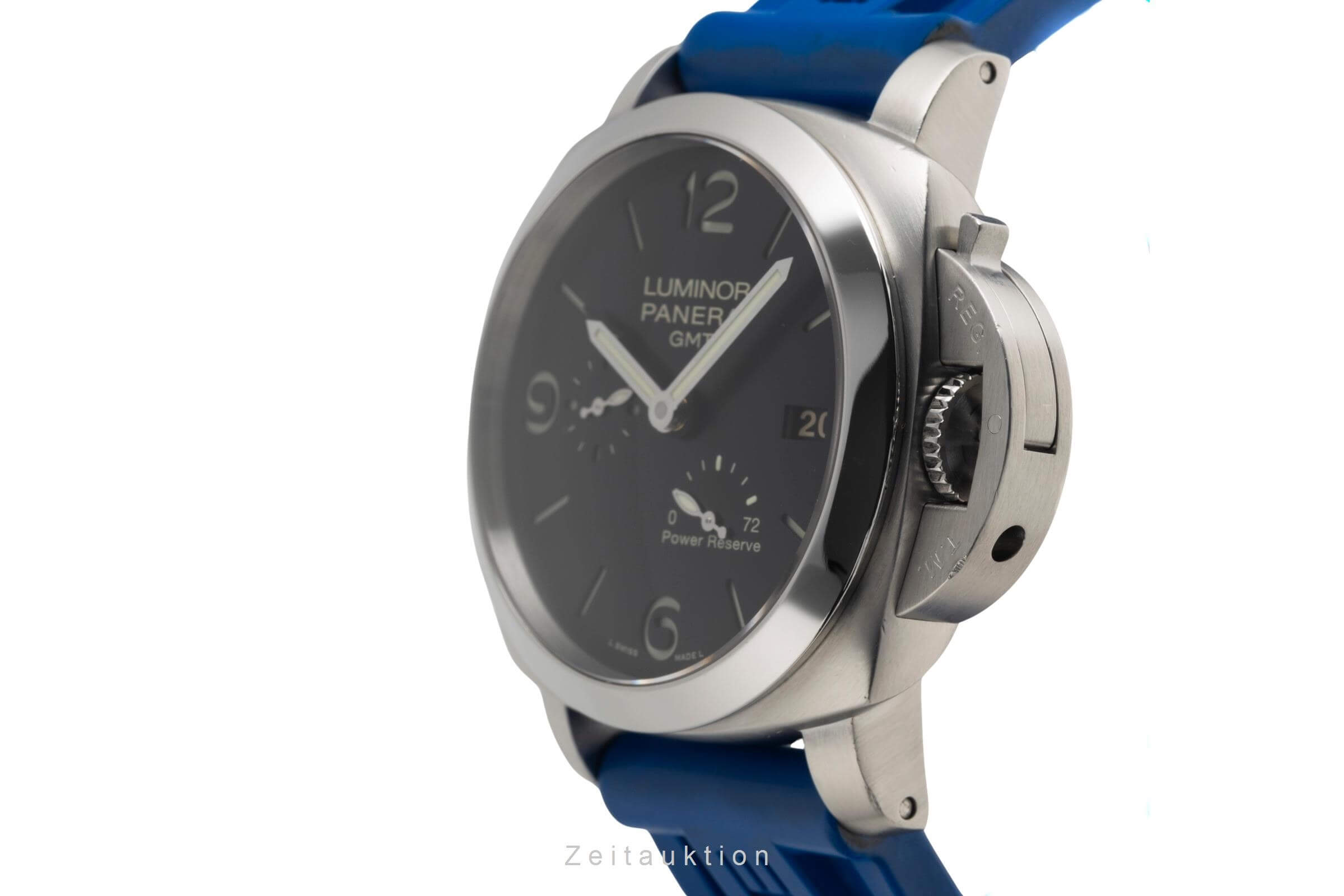 Panerai Luminor GMT acciaio automatismo orologio da uomo PAM00321 LP: 10800EUR  [2501365]