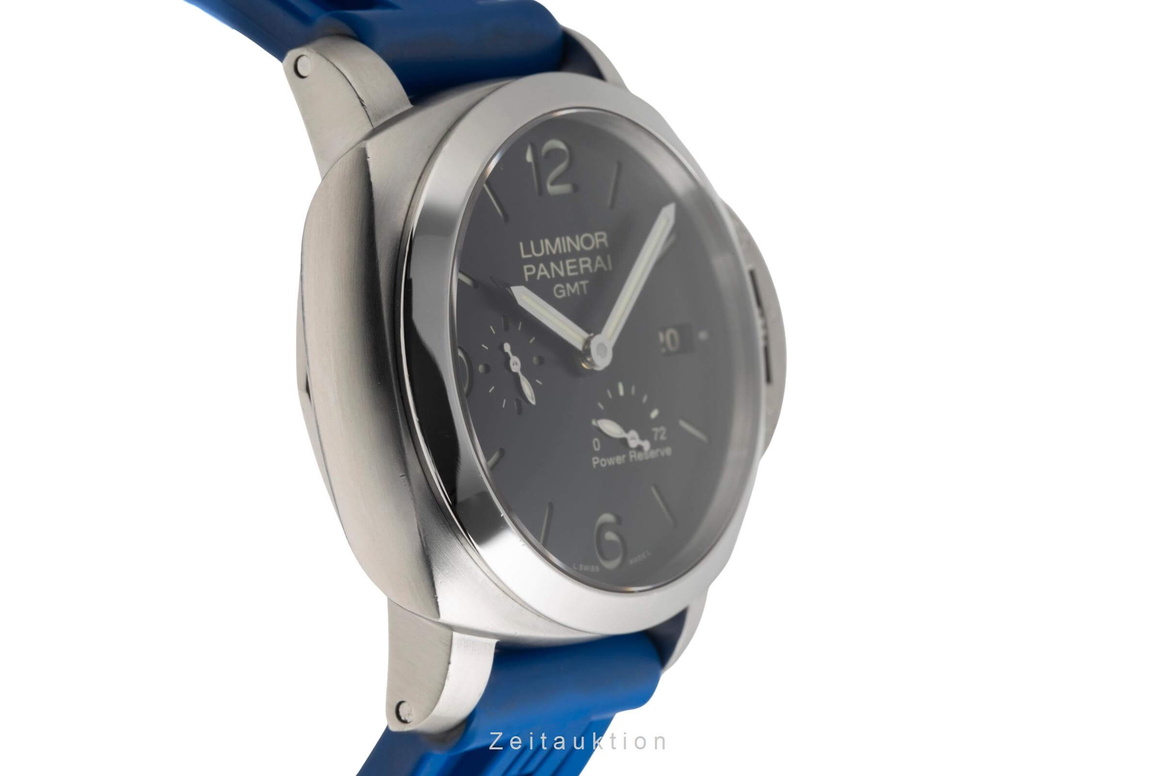 Panerai Luminor GMT acciaio automatismo orologio da uomo PAM00321 LP: 10800EUR  [2501365]