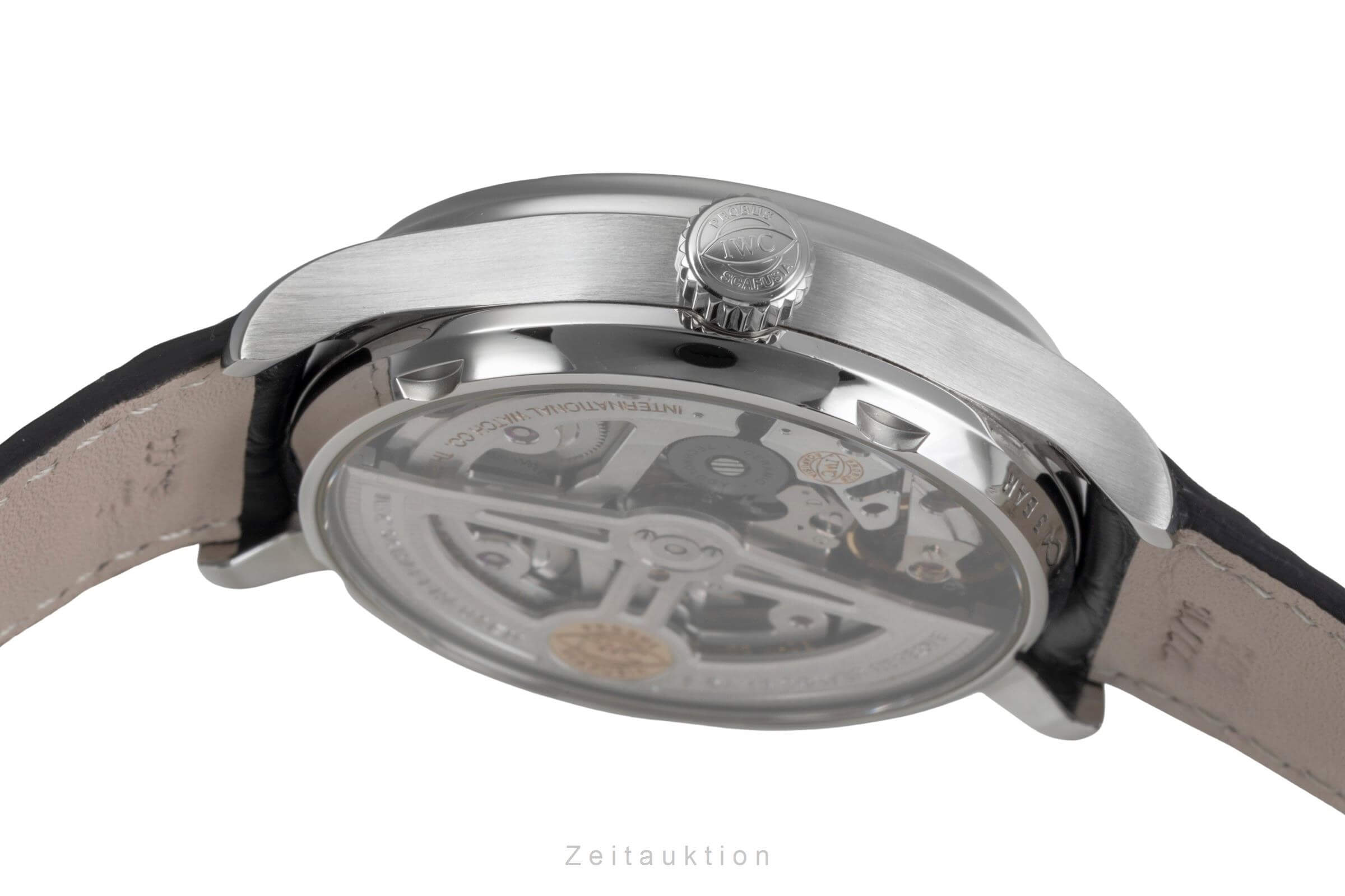 IWC Portugieser acciaio automatismo orologio da uomo IW500704 LP: 14000EUR  [2501367]