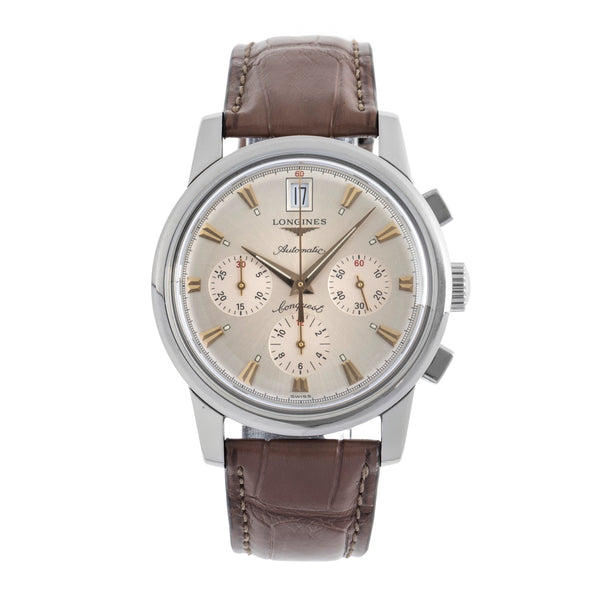 Longines Conquest cronógrafo acero automático reloj para caballeros L1.641.4  [2501371]
