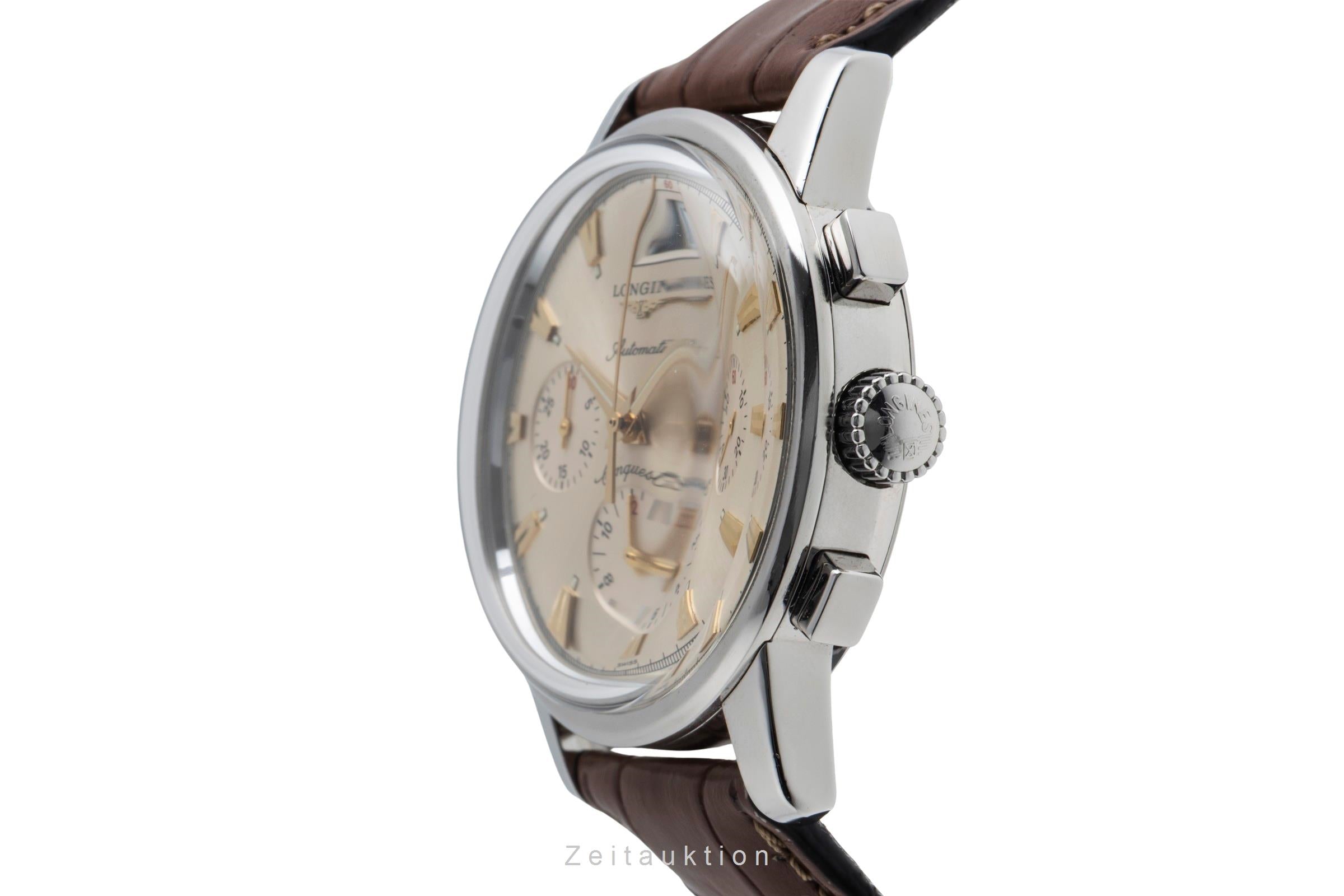 Longines Conquest cronógrafo acero automático reloj para caballeros L1.641.4  [2501371]