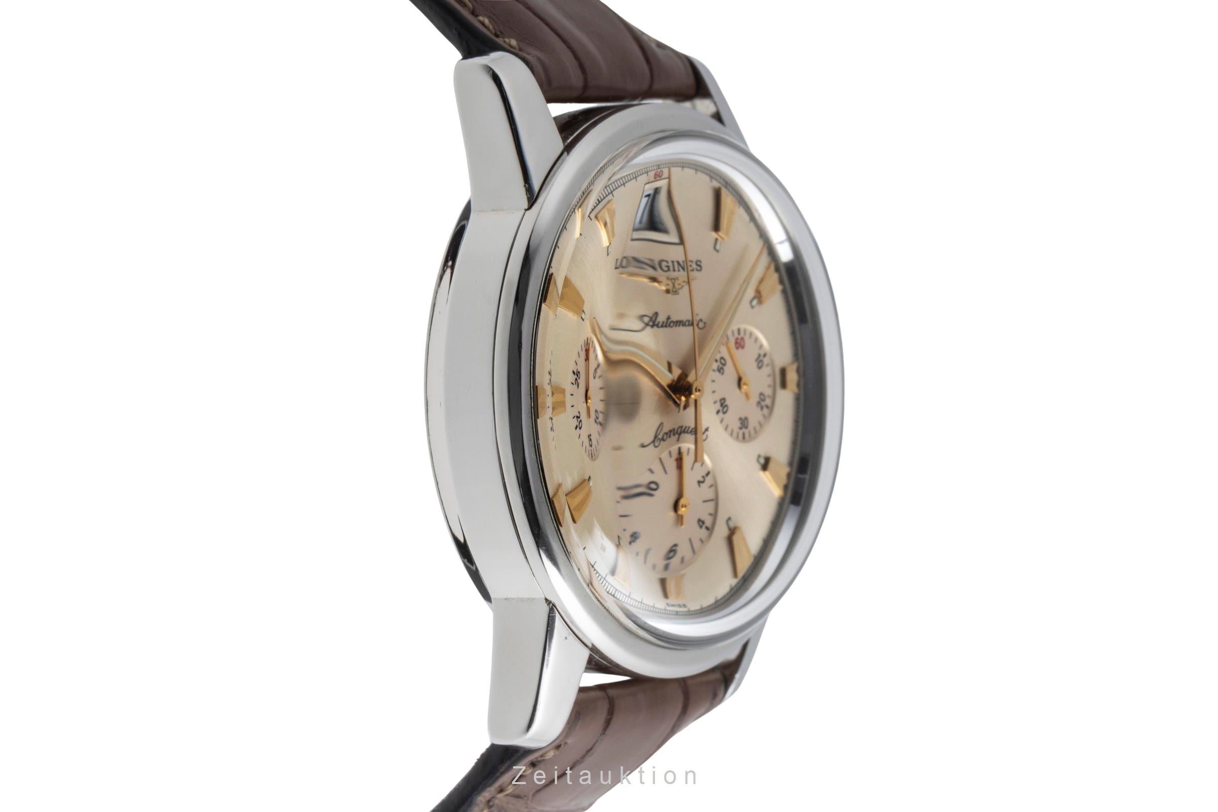 Longines Conquest cronógrafo acero automático reloj para caballeros L1.641.4  [2501371]