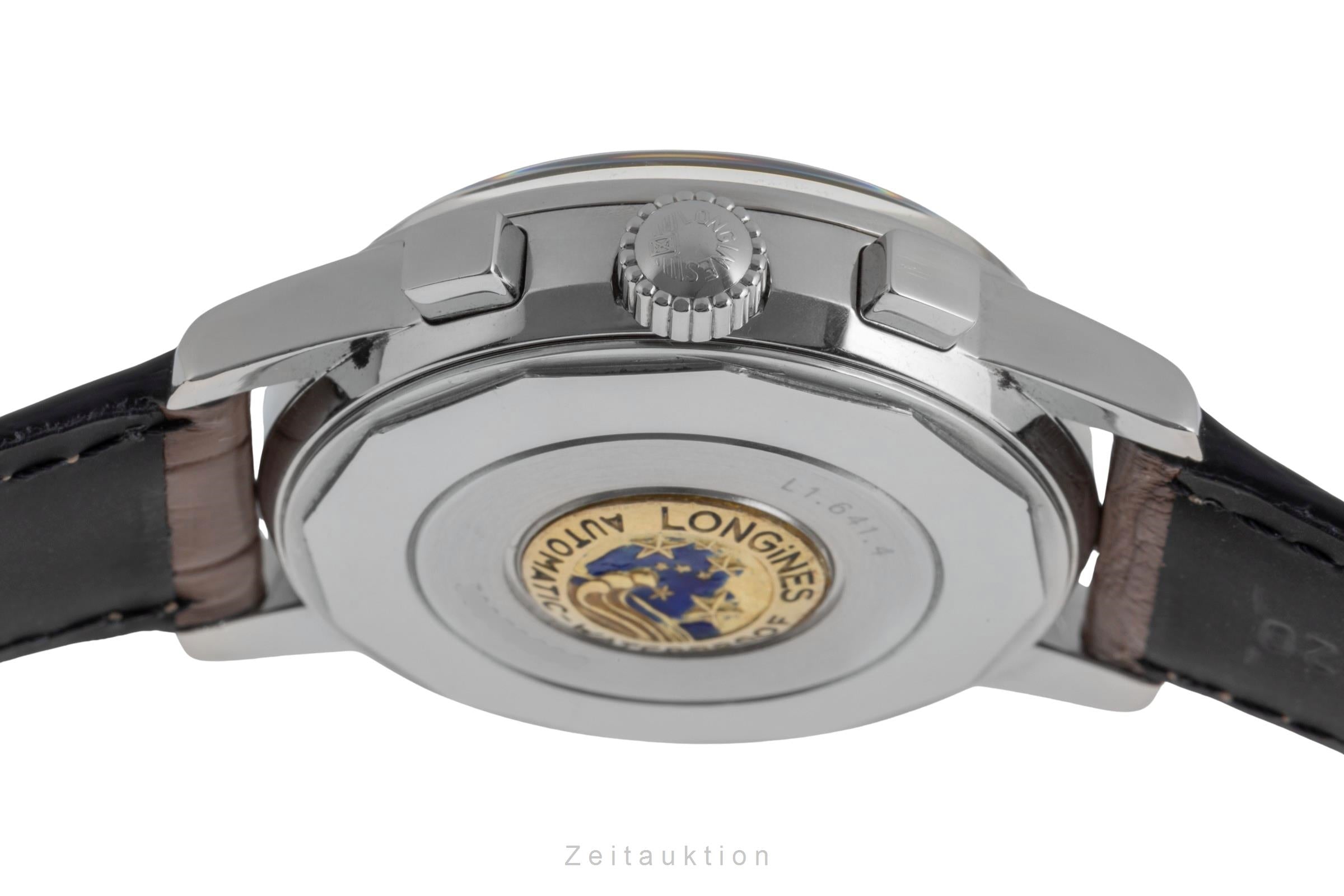 Longines Conquest cronógrafo acero automático reloj para caballeros L1.641.4  [2501371]