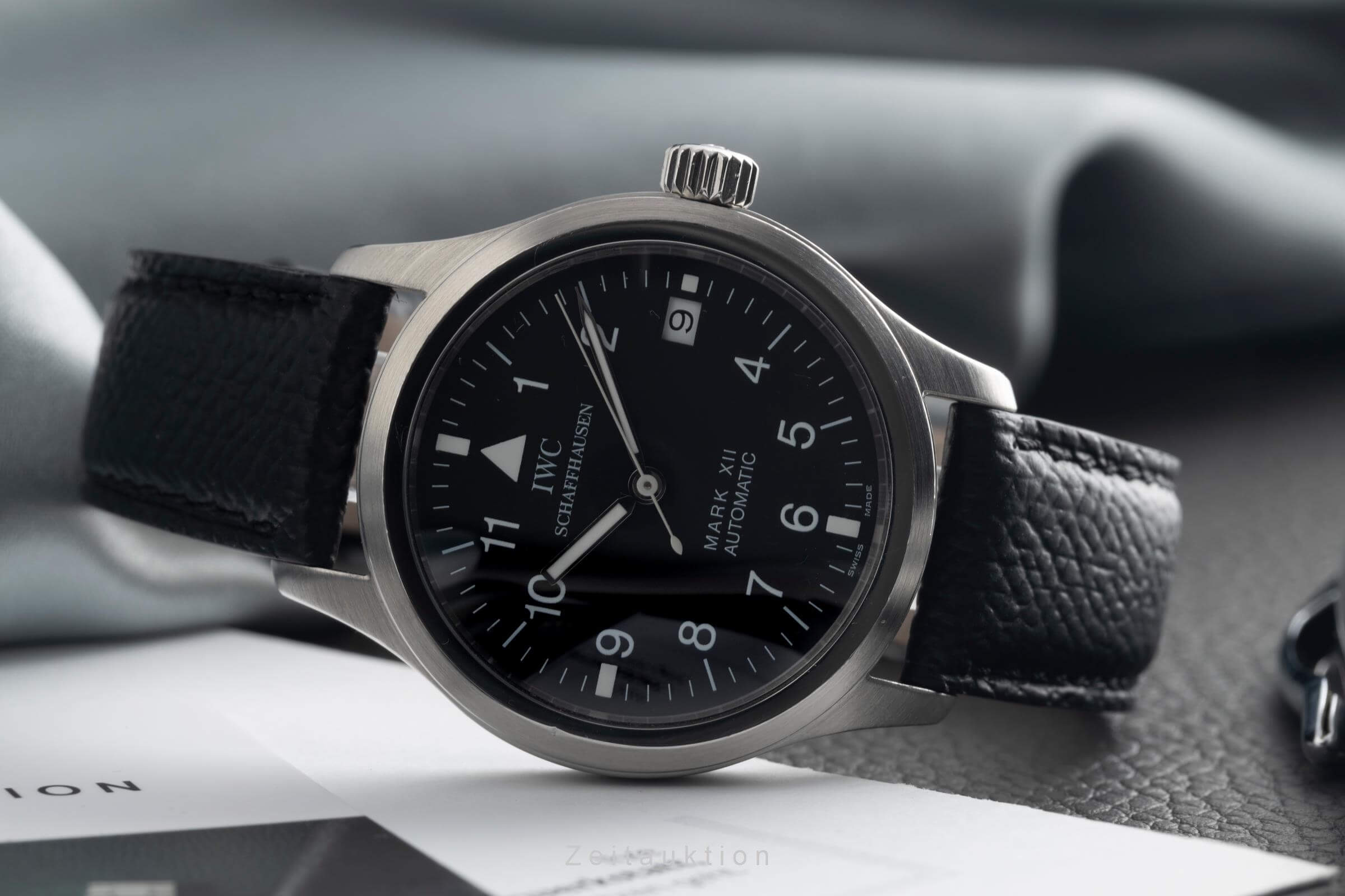 IWC Mark XII acero automático reloj para caballeros IW324101 LP: 5000EUR  [2501372]