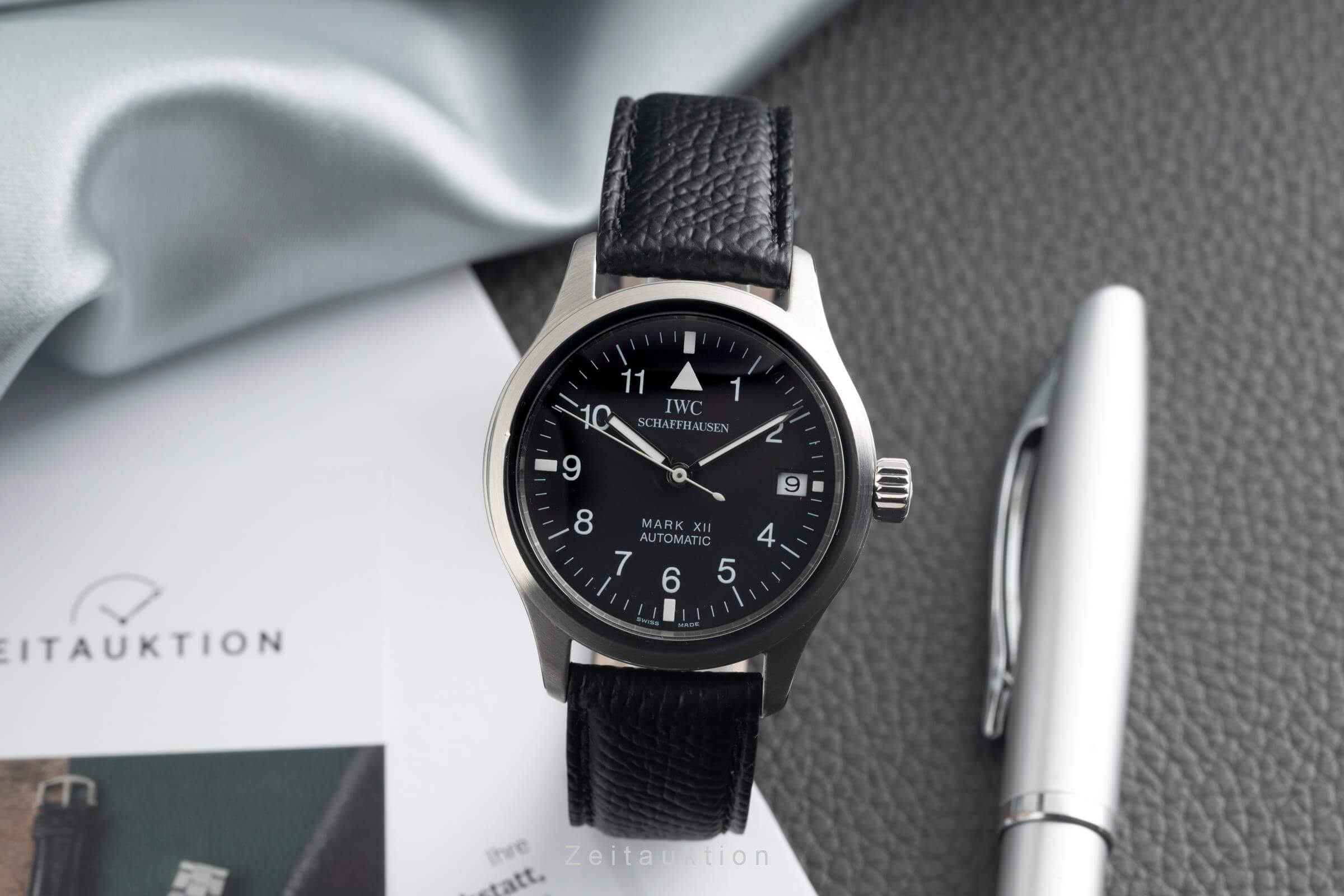 IWC Mark XII acero automático reloj para caballeros IW324101 LP: 5000EUR  [2501372]