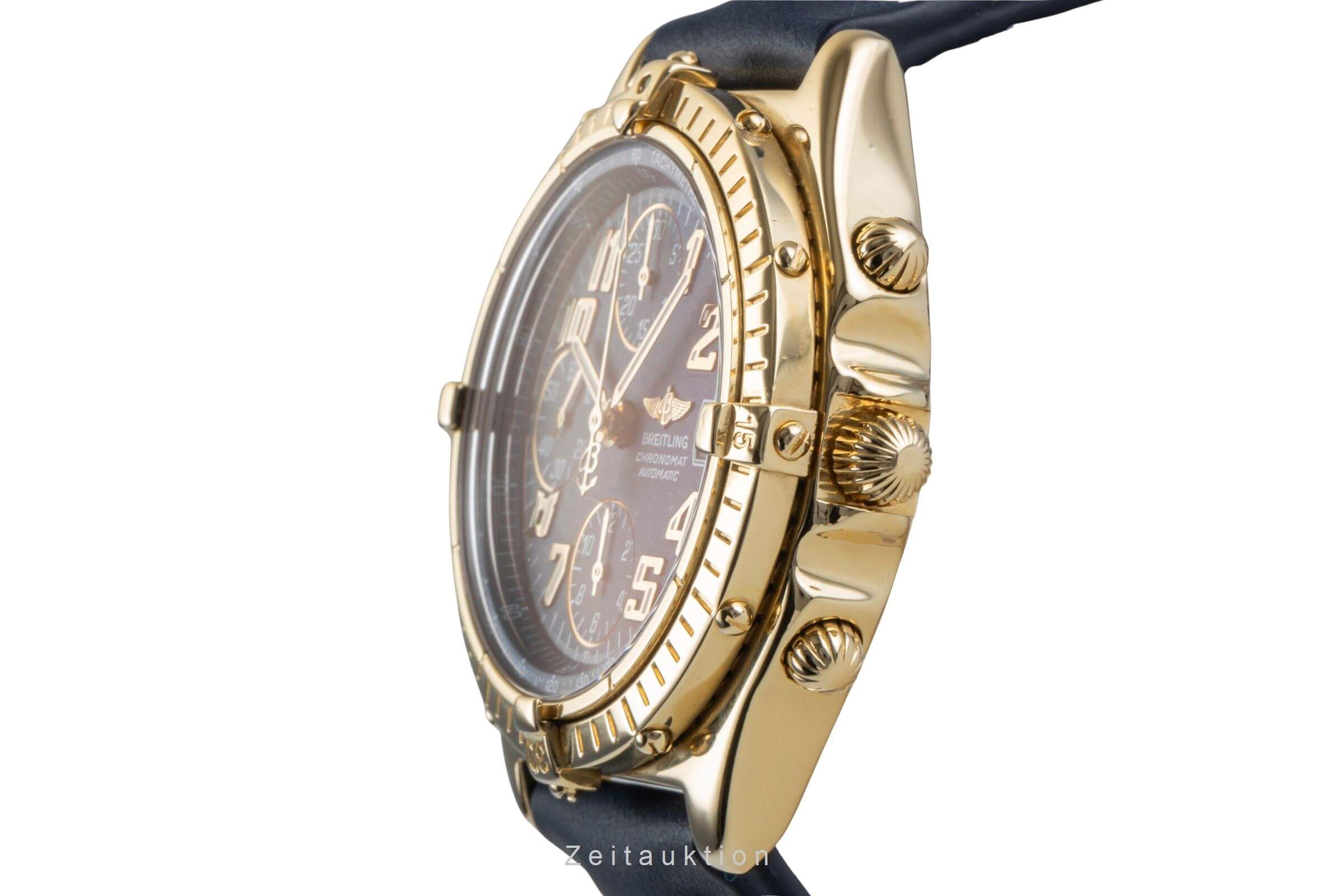 Breitling Chronomat chronograph 18 ct gold automatic men's watch K13047 , 81950  [2501375]