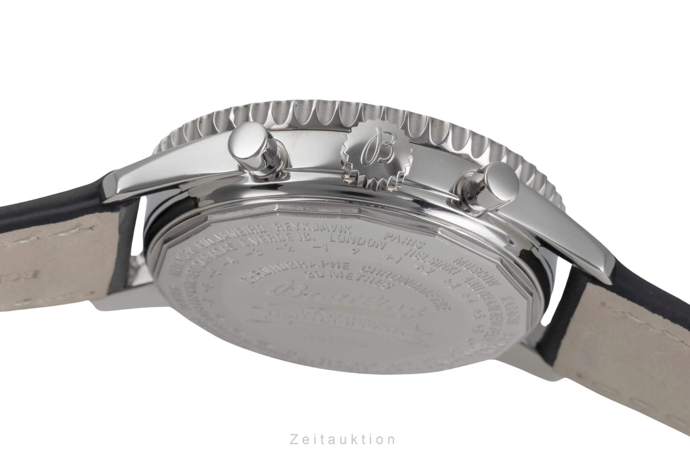 Breitling Montbrillant Datora  cronografo acciaio automatismo orologio da uomo A21330  [2501379]