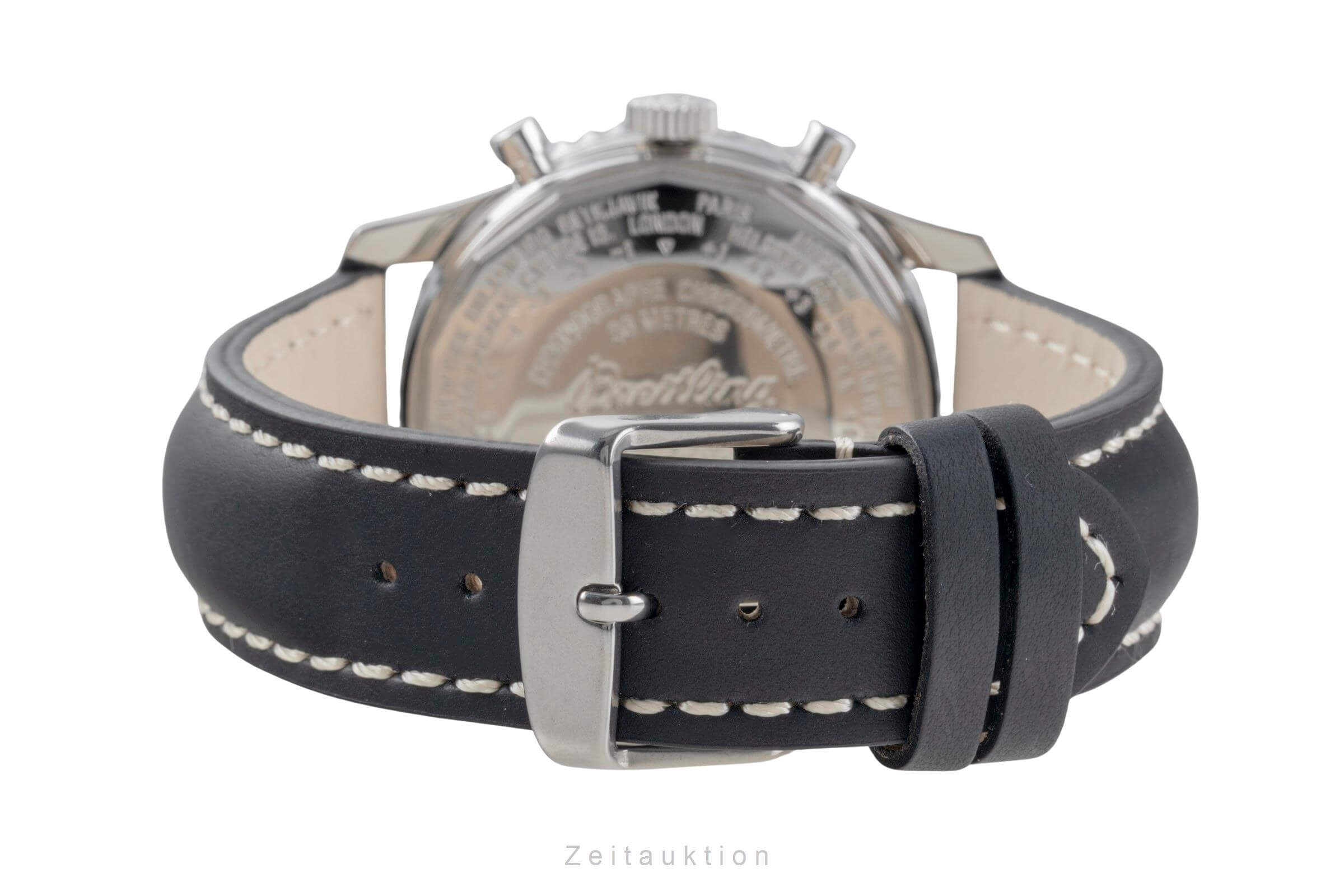 Breitling Montbrillant Datora  cronografo acciaio automatismo orologio da uomo A21330  [2501379]