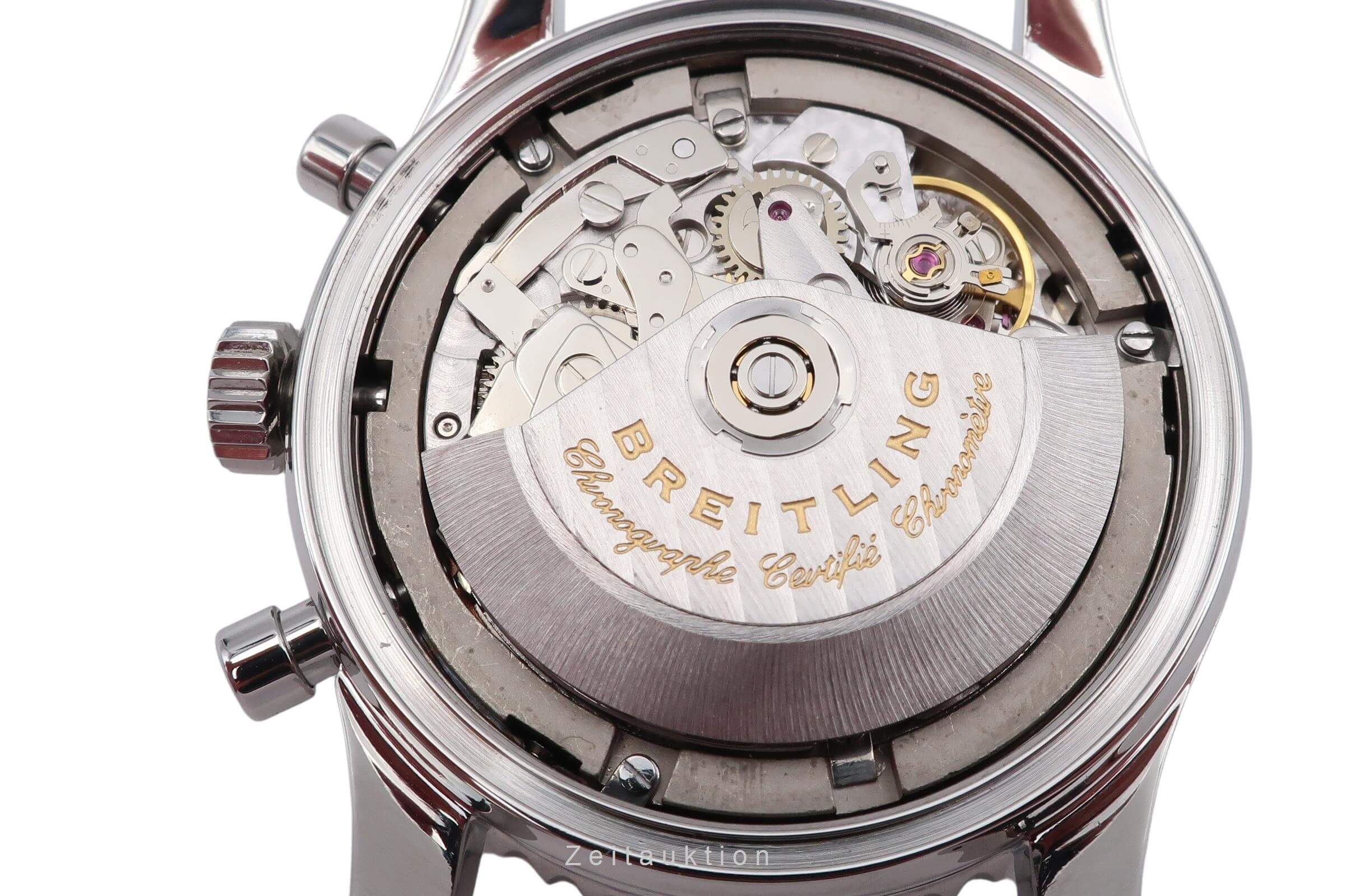 Breitling Montbrillant Datora  cronografo acciaio automatismo orologio da uomo A21330  [2501379]