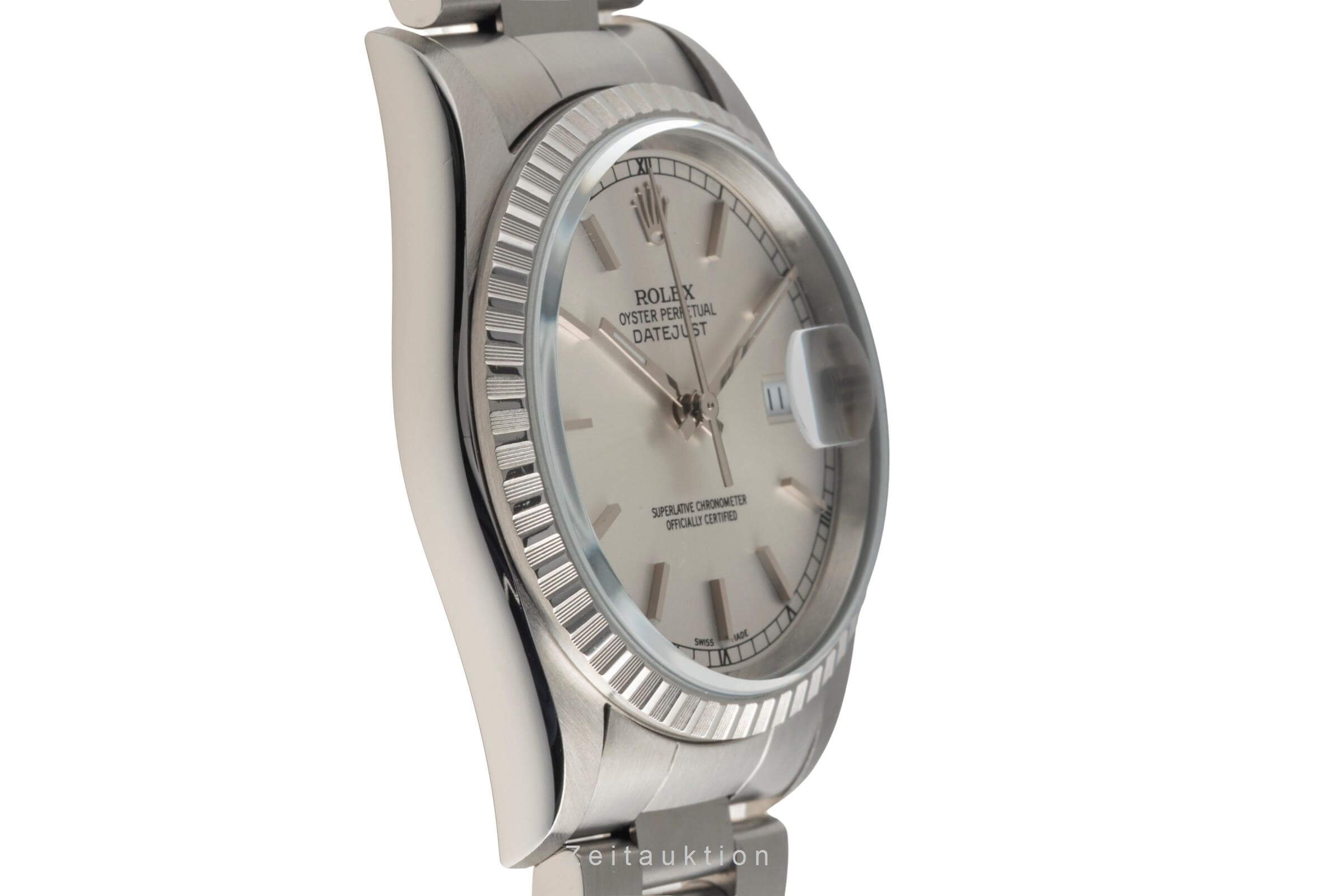 Rolex Datejust acero automático reloj para caballeros 16220  [2501384]