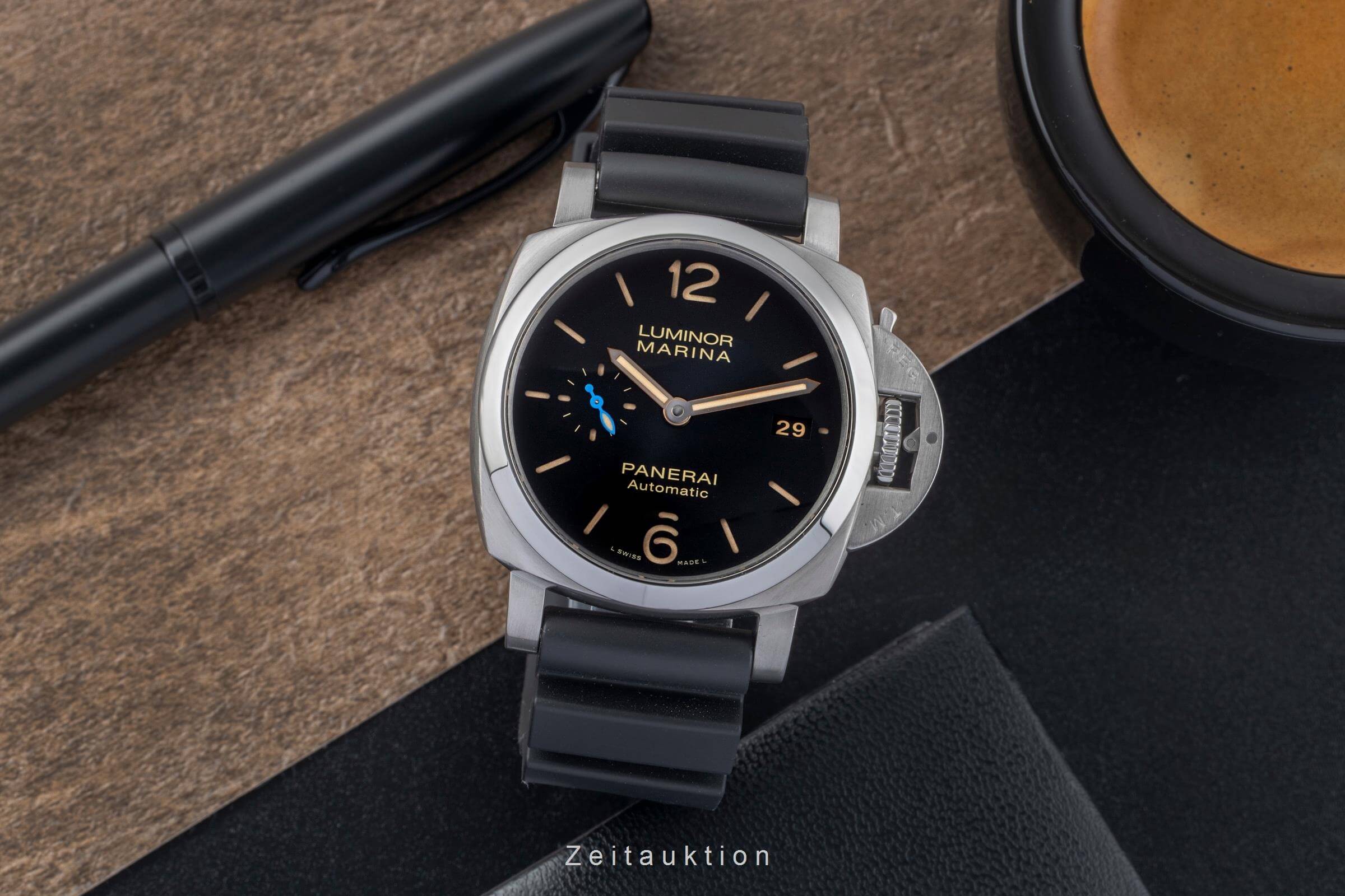 Panerai Luminor Marina acciaio automatismo orologio da uomo PAM01392 LP: 8900EUR  [2501390]