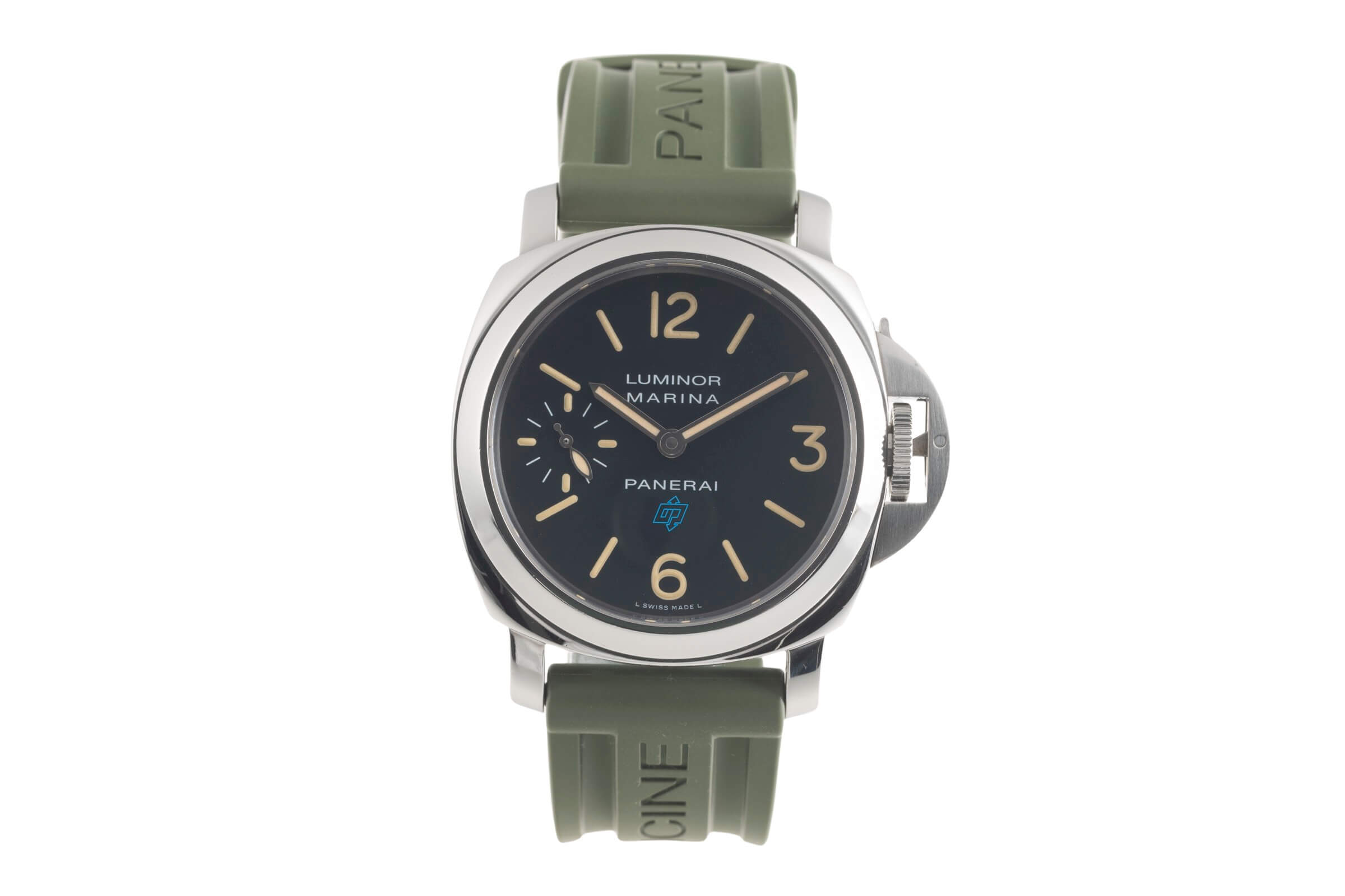 Panerai Luminor Marina Handaufzug Edelstahl Herrenuhr R. PAM00631 B&P VP: 6200 € [2501391]