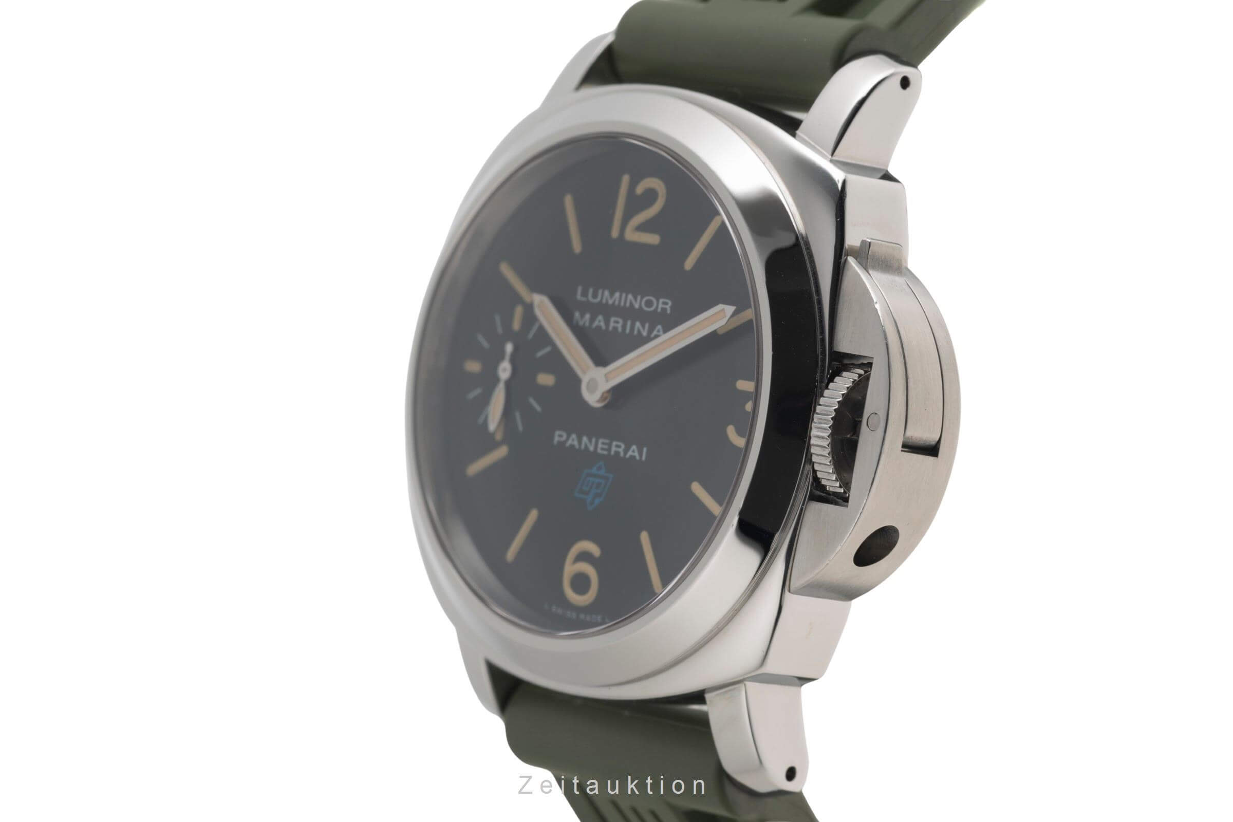 Panerai Luminor Marina Handaufzug Edelstahl Herrenuhr R. PAM00631 B&P VP: 6200 € [2501391]