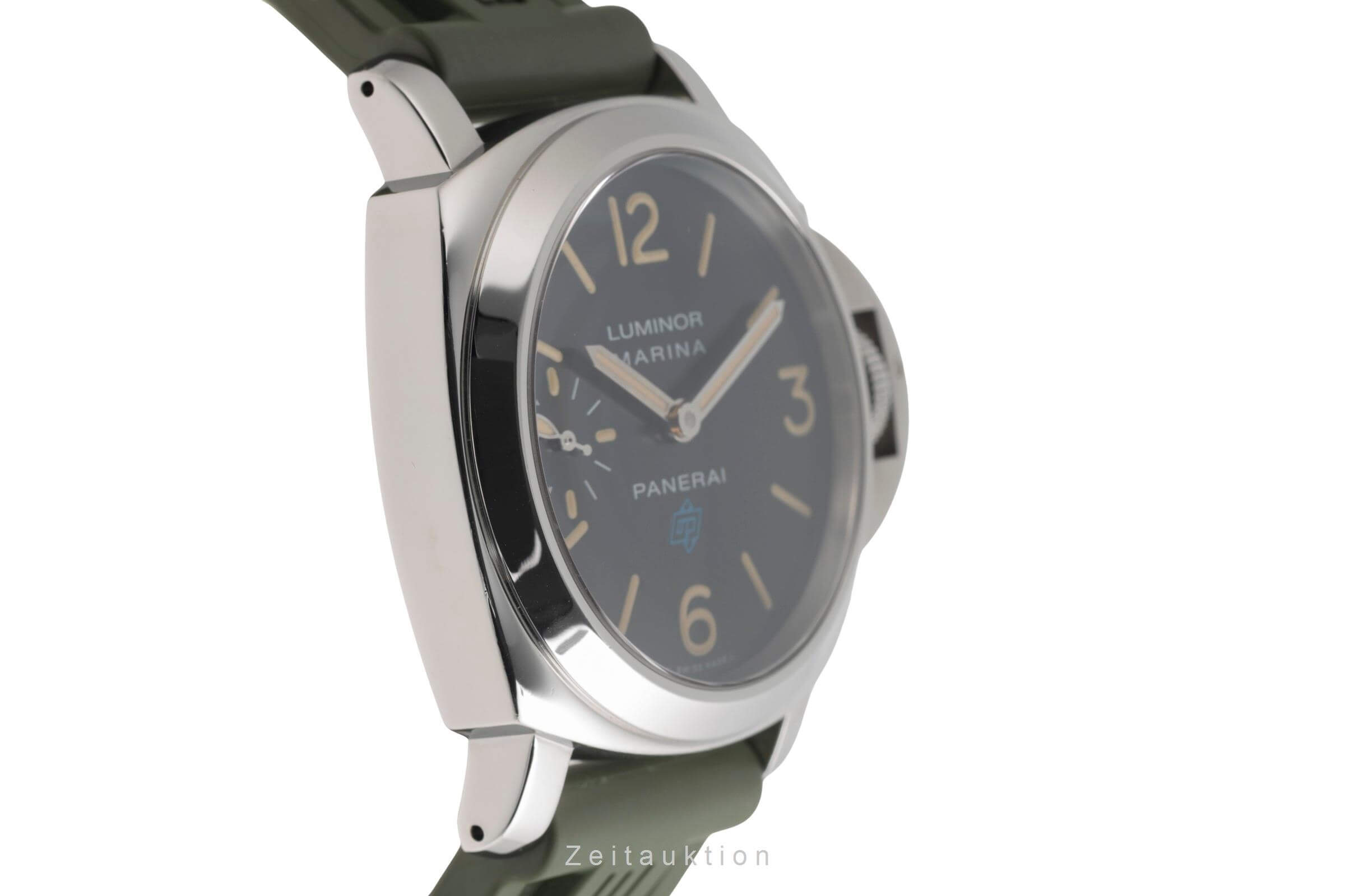 Panerai Luminor Marina Handaufzug Edelstahl Herrenuhr R. PAM00631 B&P VP: 6200 € [2501391]