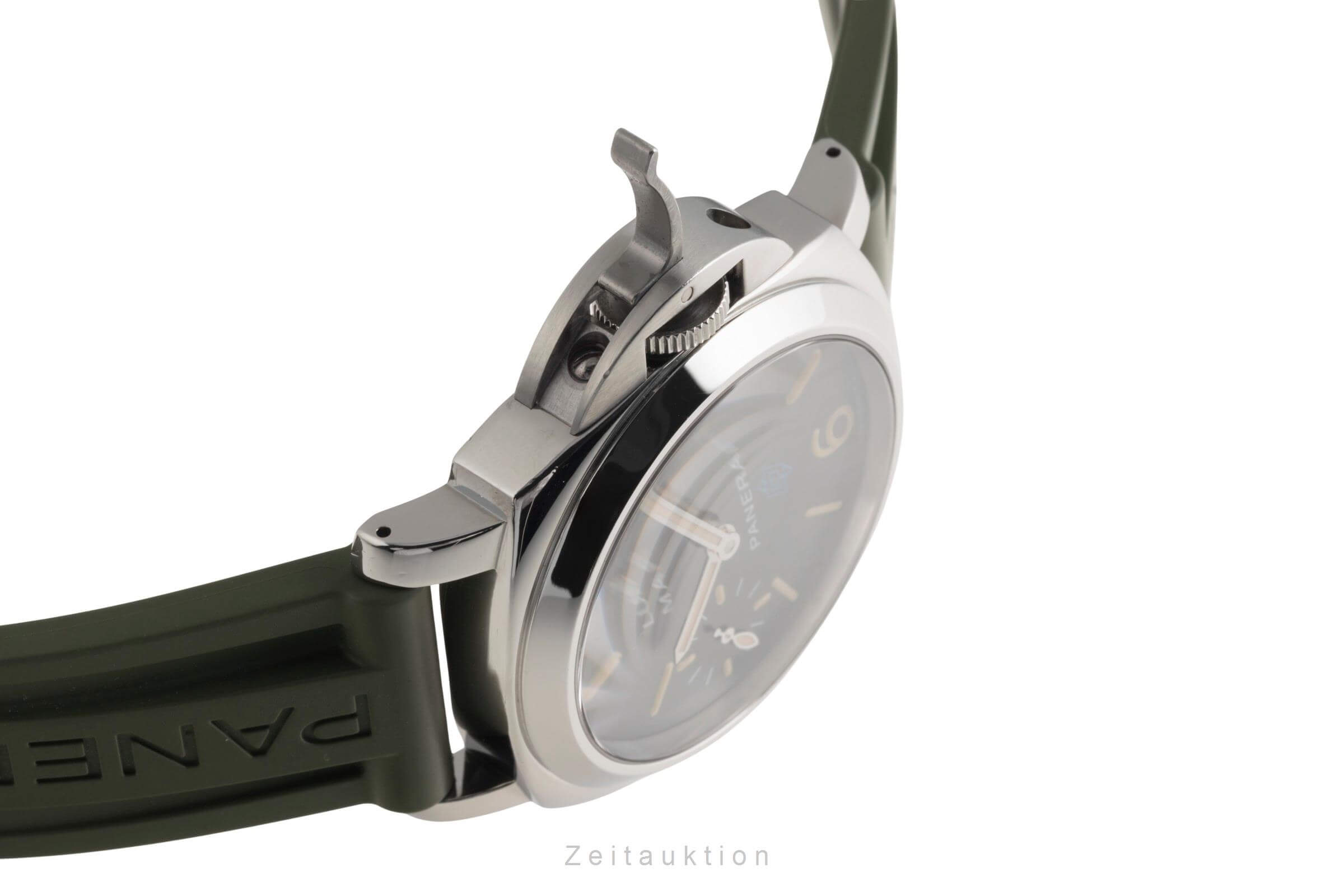 Panerai Luminor Marina Handaufzug Edelstahl Herrenuhr R. PAM00631 B&P VP: 6200 € [2501391]