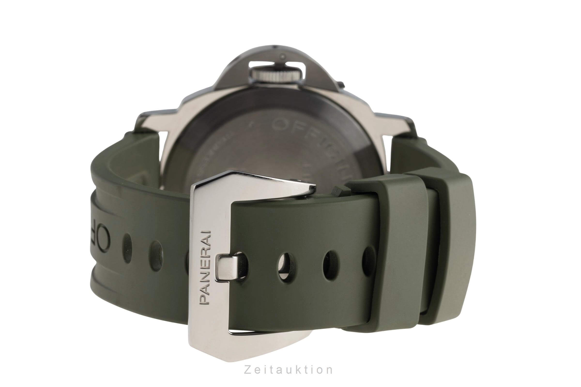 Panerai Luminor Marina Handaufzug Edelstahl Herrenuhr R. PAM00631 B&P VP: 6200 € [2501391]