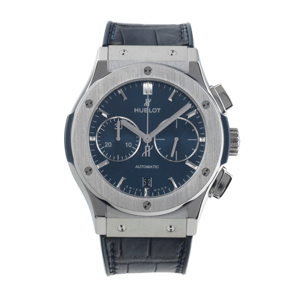 Hublot Classic Fusion chronograph titanium automatic men's watch 521.NX.7170.LR LP: 8200EUR  [2501392]