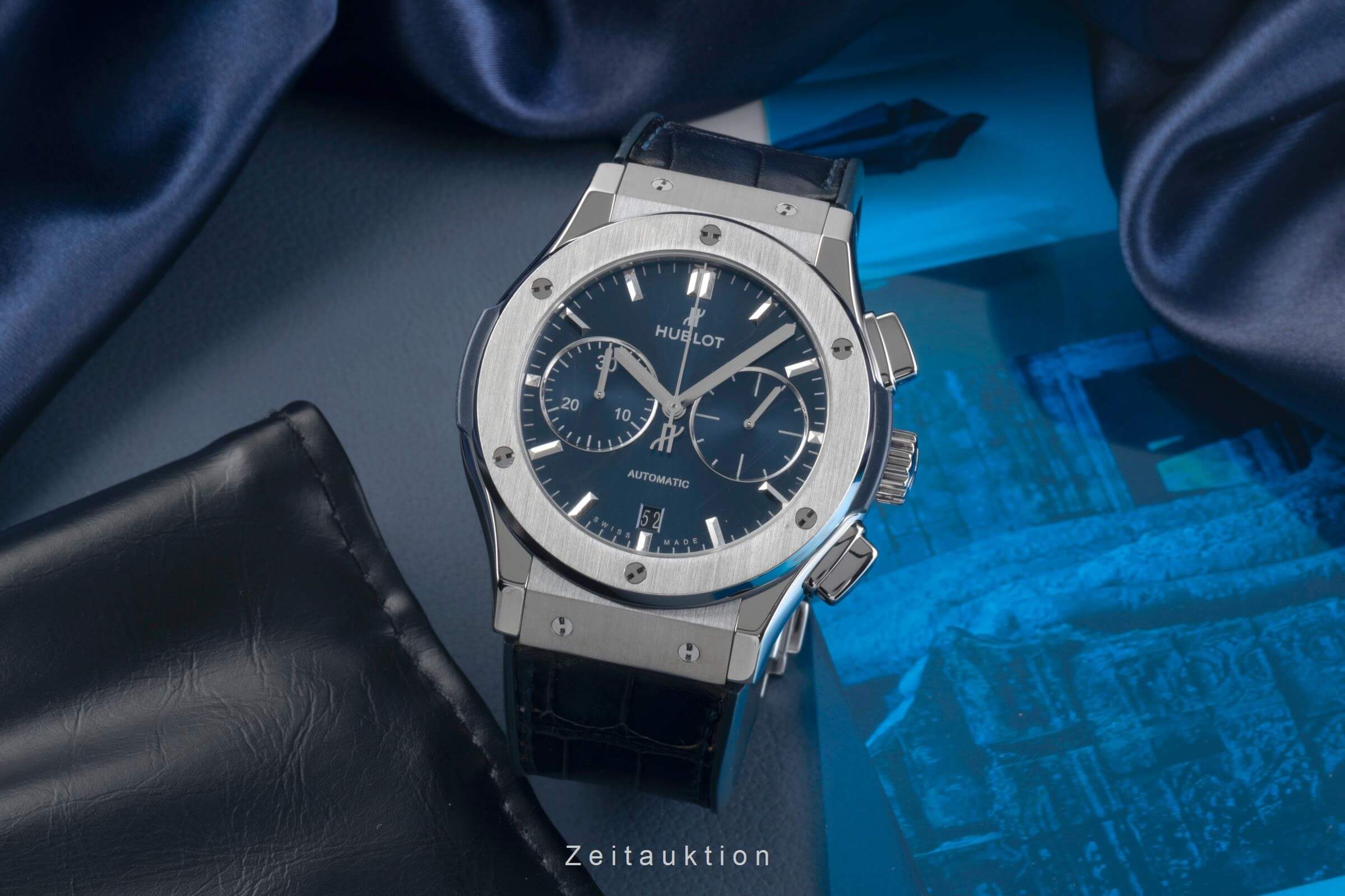 Hublot Classic Fusion chronograph titanium automatic men's watch 521.NX.7170.LR LP: 8200EUR  [2501392]