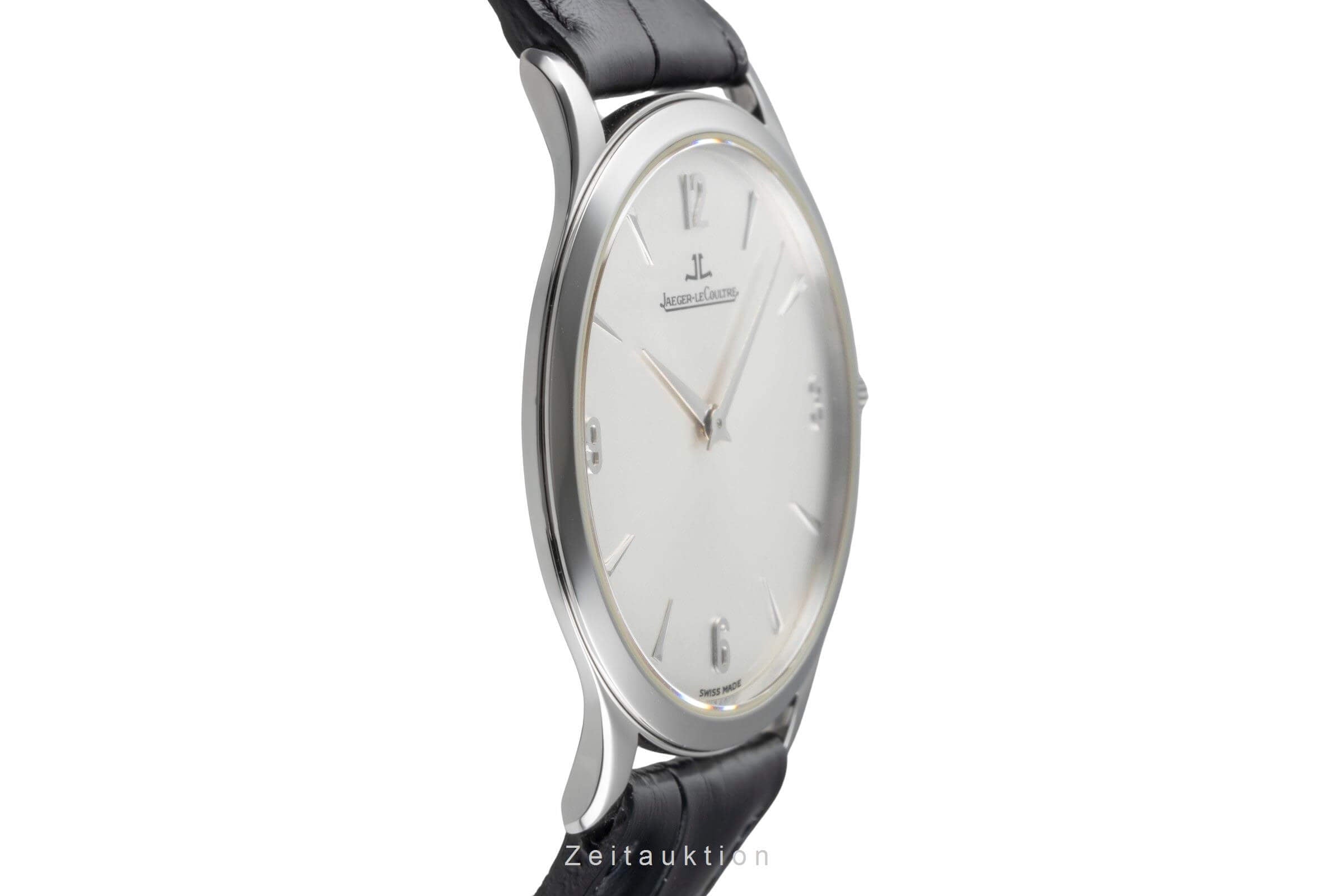 Jaeger LeCoultre Master Ultra Thin steel manual winding men's watch Q1458520 ,  145.8.79  [2501394]