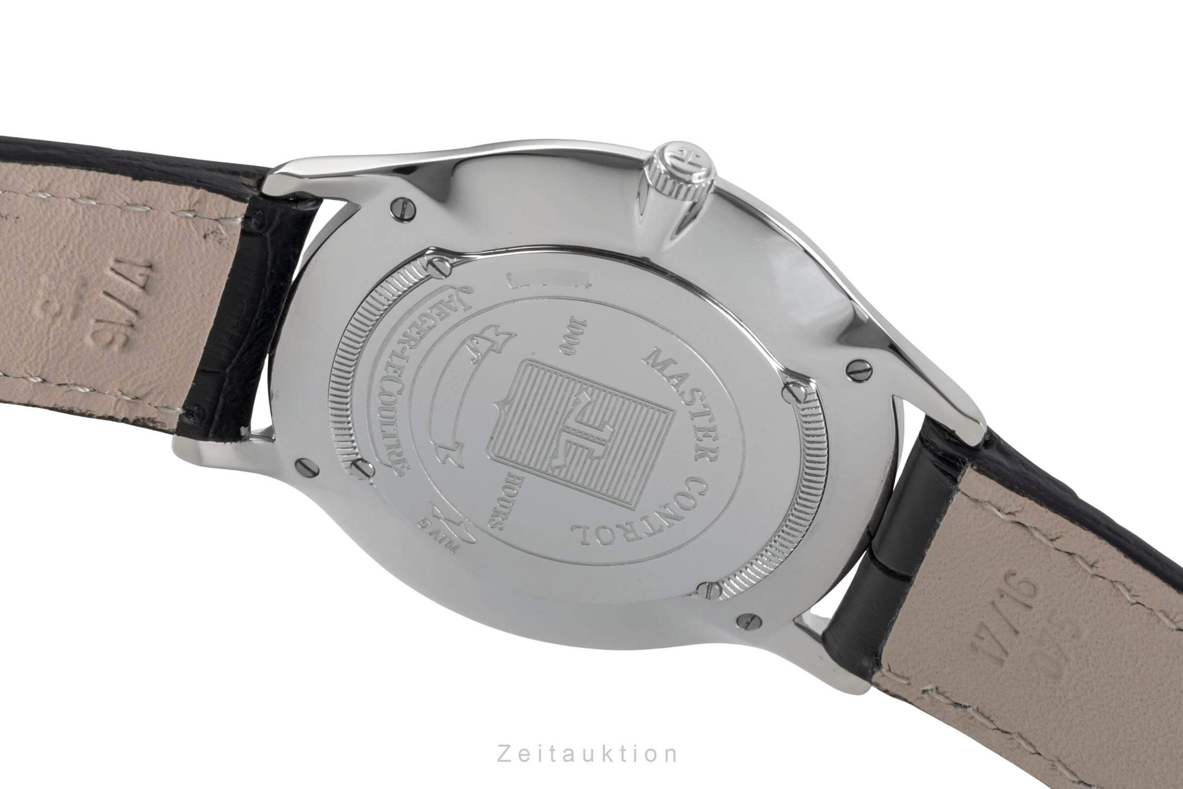 Jaeger LeCoultre Master Ultra Thin steel manual winding men's watch Q1458520 ,  145.8.79  [2501394]