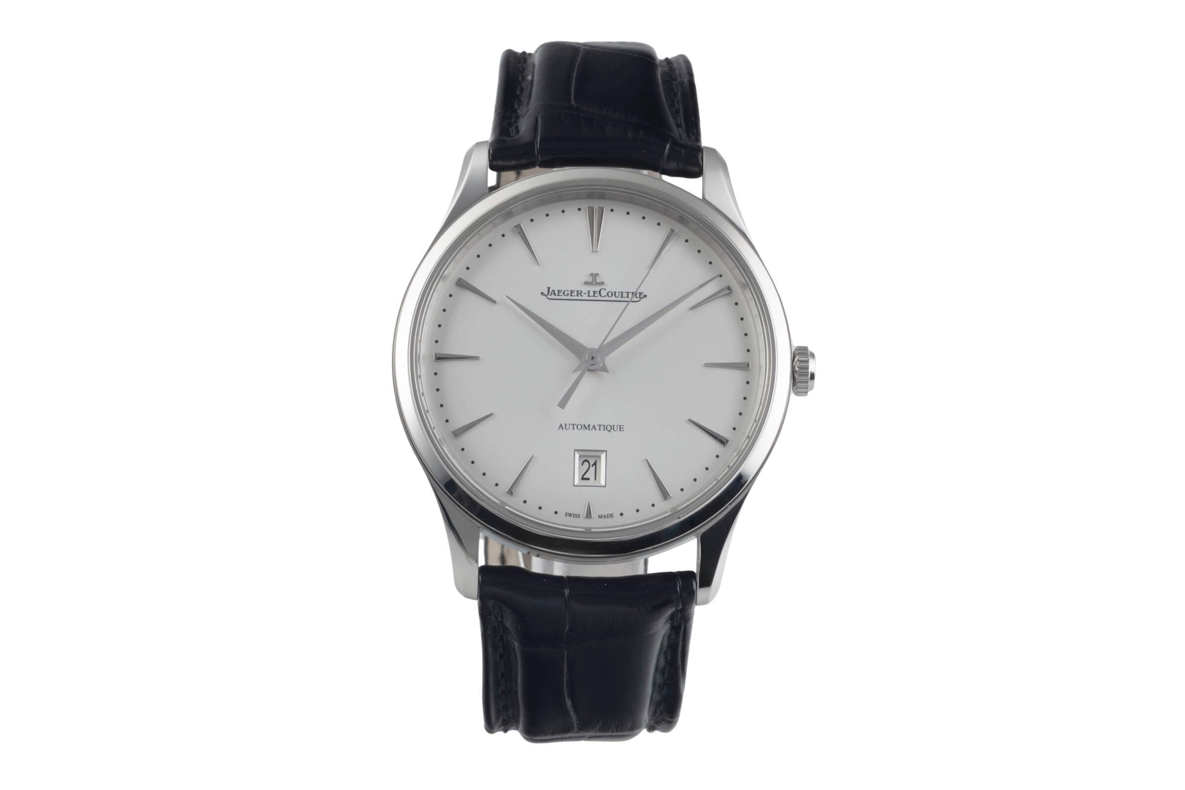 Jaeger LeCoultre Master Ultra Thin acero automático reloj para caballeros Q1238420, 109.8.37.S LP: 10300EUR  [2501398]