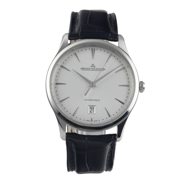 Jaeger LeCoultre Master Ultra Thin acero automático reloj para caballeros Q1238420, 109.8.37.S LP: 10300EUR  [2501398]