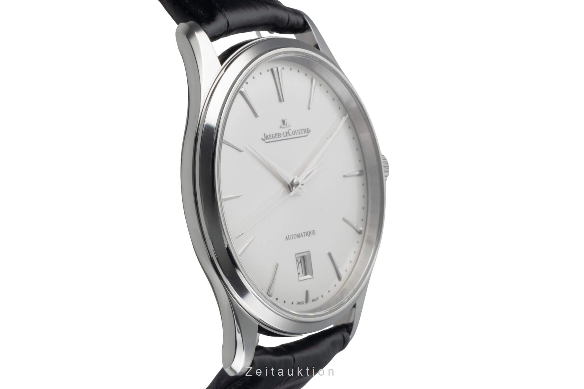 Jaeger LeCoultre Master Ultra Thin acero automático reloj para caballeros Q1238420, 109.8.37.S LP: 10300EUR  [2501398]