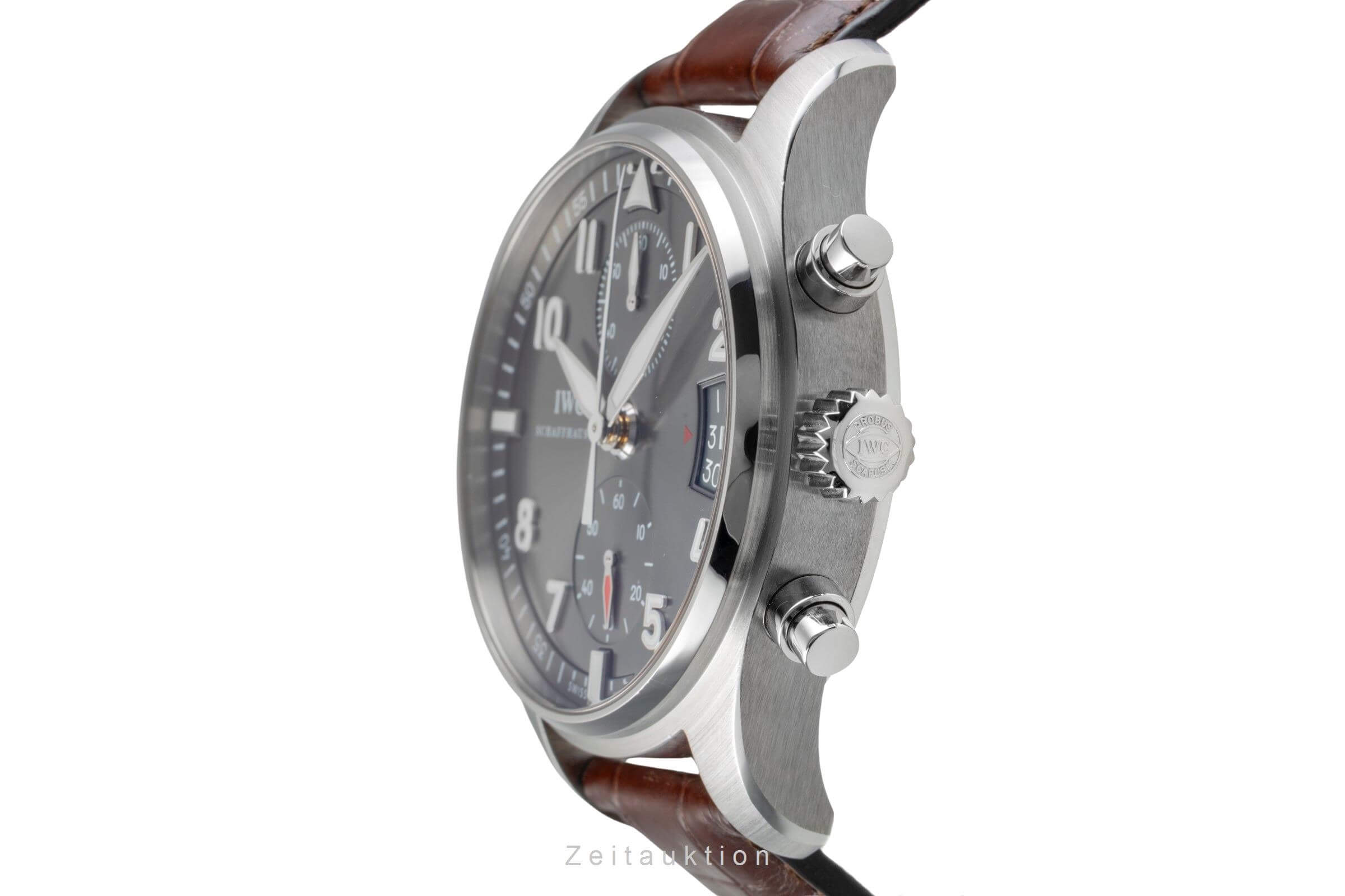 IWC Fliegerchronograph cronógrafo acero automático reloj para caballeros IW387802 LP: 7700EUR  [2501403]