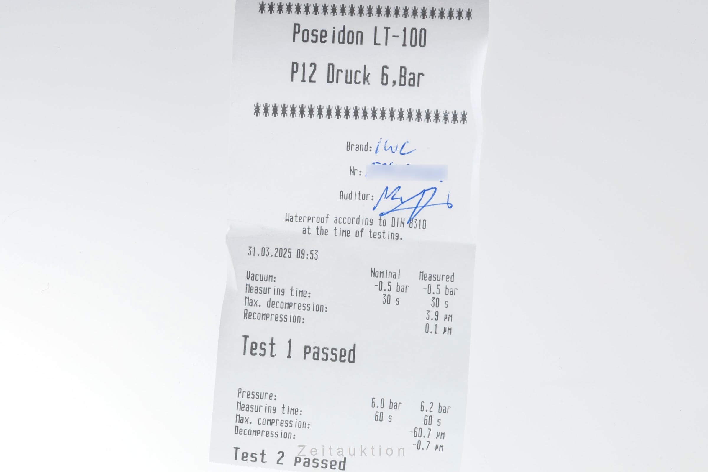 IWC Fliegerchronograph cronógrafo acero automático reloj para caballeros IW387802 LP: 7700EUR  [2501403]