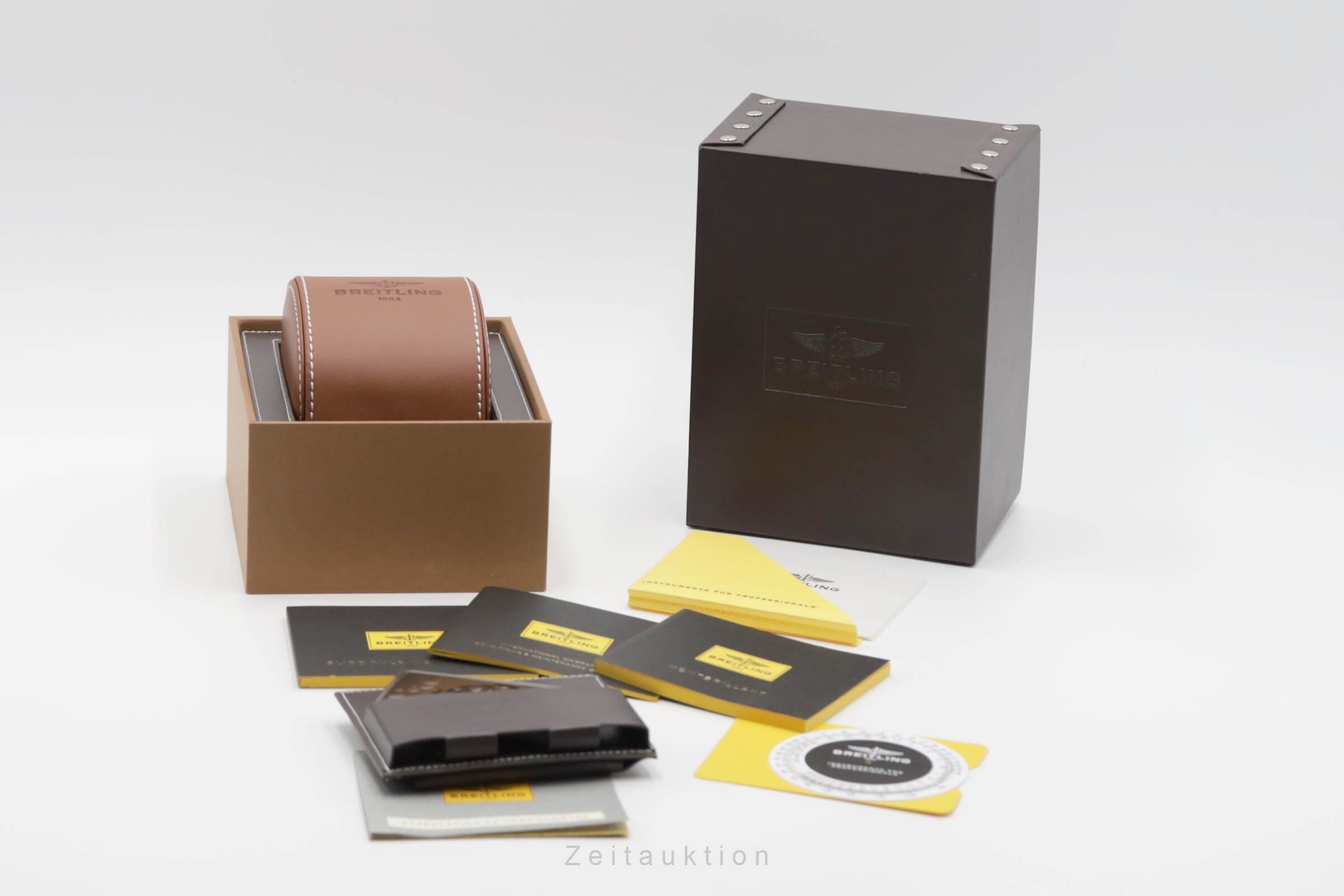 Breitling Montbrillant chronograph steel automatic men's watch A4137012/G789 LP: 9300EUR  [2501408]