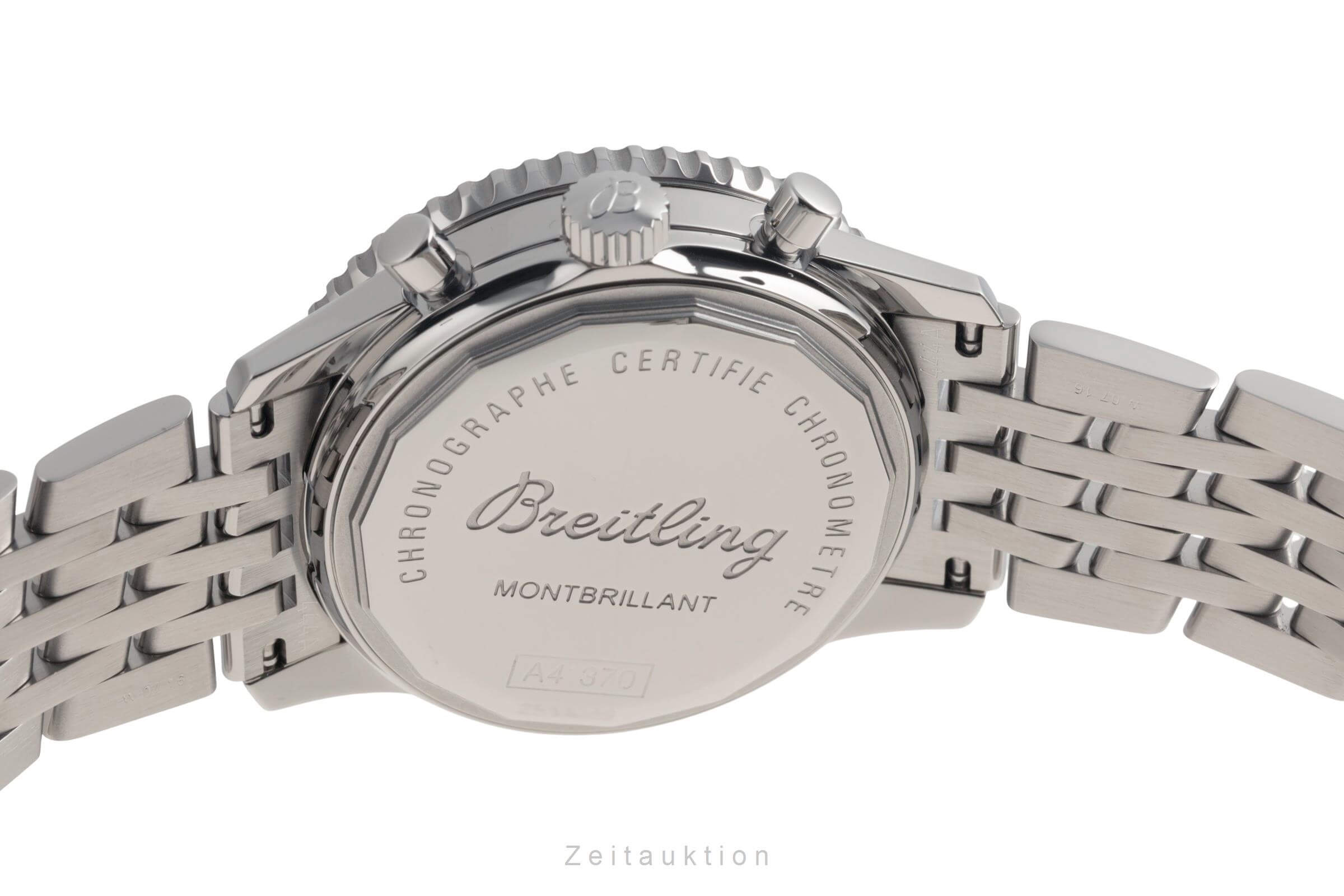 Breitling Montbrillant chronograph steel automatic men's watch A4137012/G789 LP: 9300EUR  [2501408]