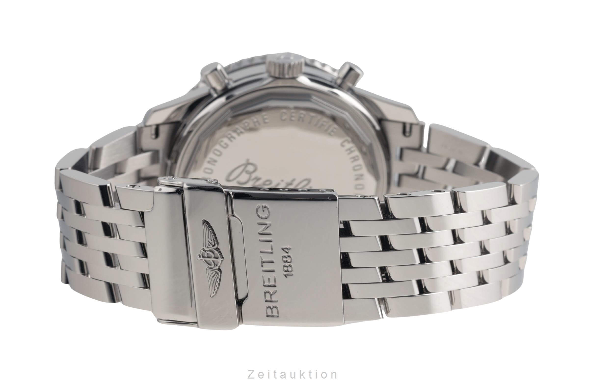 Breitling Montbrillant chronograph steel automatic men's watch A4137012/G789 LP: 9300EUR  [2501408]