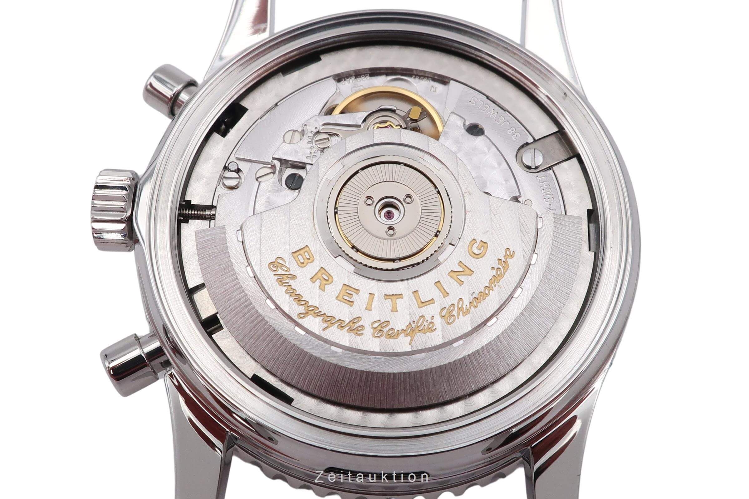 Breitling Montbrillant chronograph steel automatic men's watch A4137012/G789 LP: 9300EUR  [2501408]