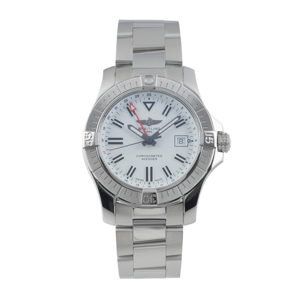 Breitling Avenger II GMT steel automatic men's watch A32397101A1A1 LP: 4900EUR  [2501409]