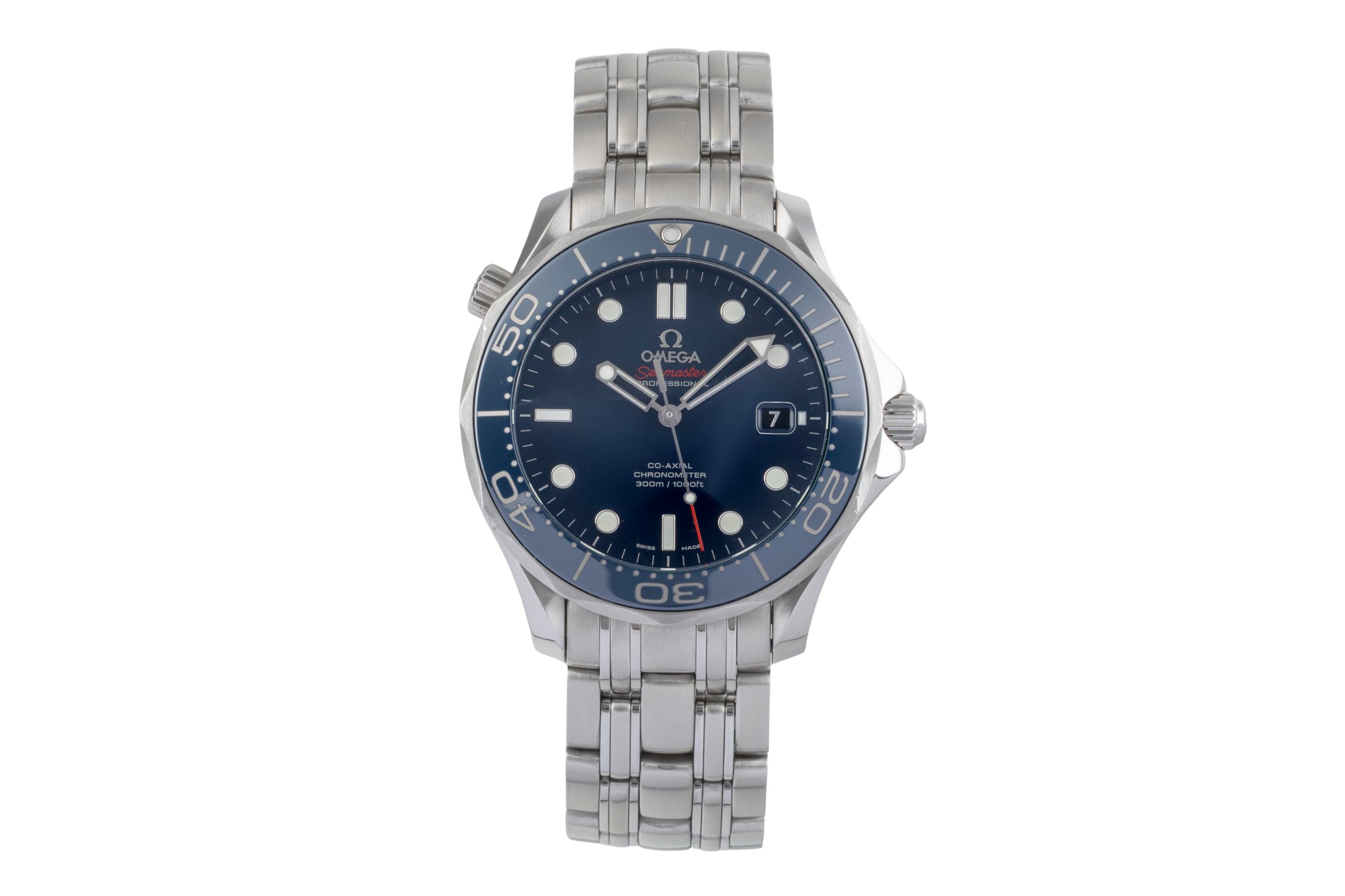 Omega Seamaster steel automatic men's watch 212.30.41.20.03.001 LP: 6500EUR  [2501411]