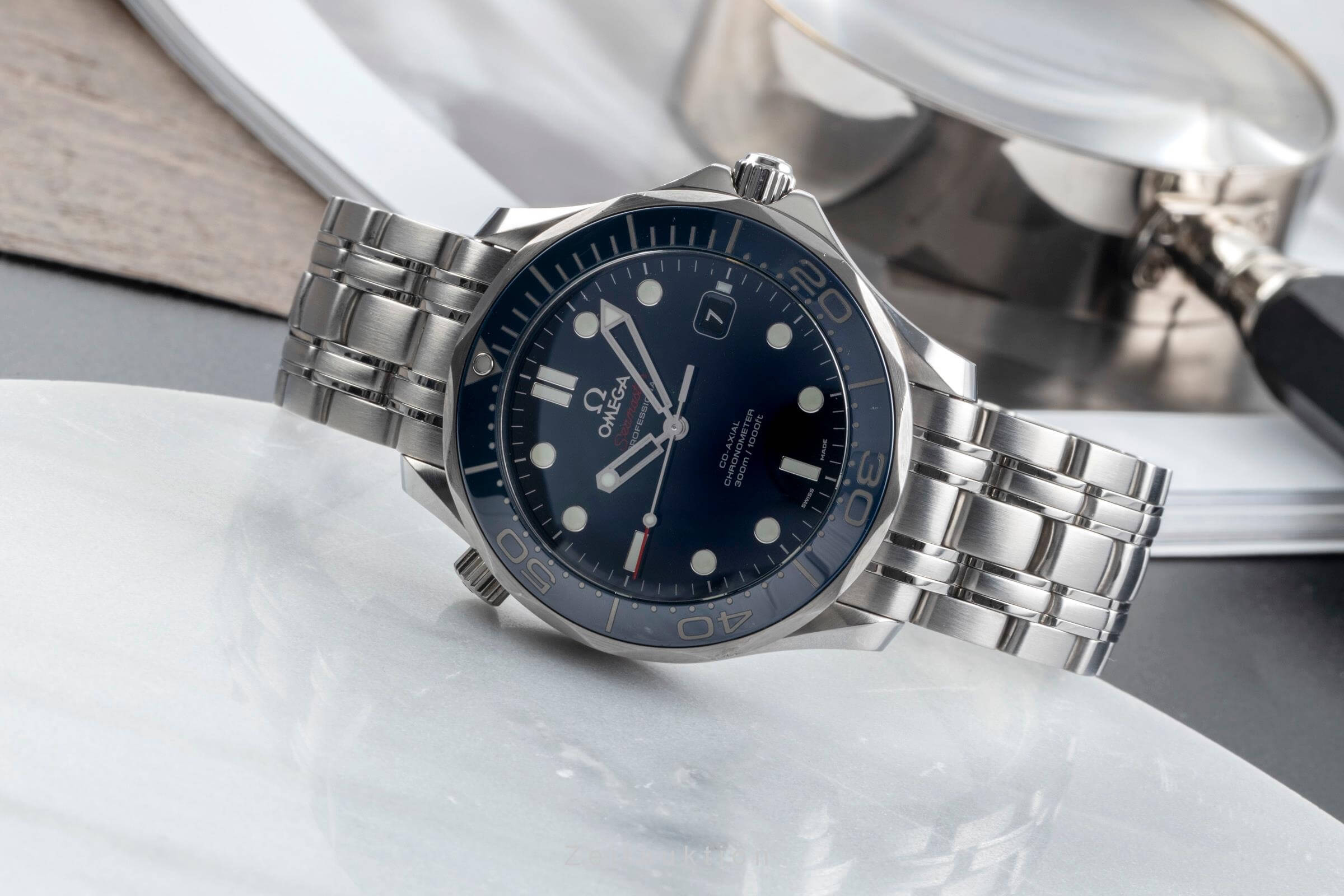 Omega Seamaster acciaio automatismo orologio da uomo 212.30.41.20.03.001 LP: 6500EUR  [2501411]