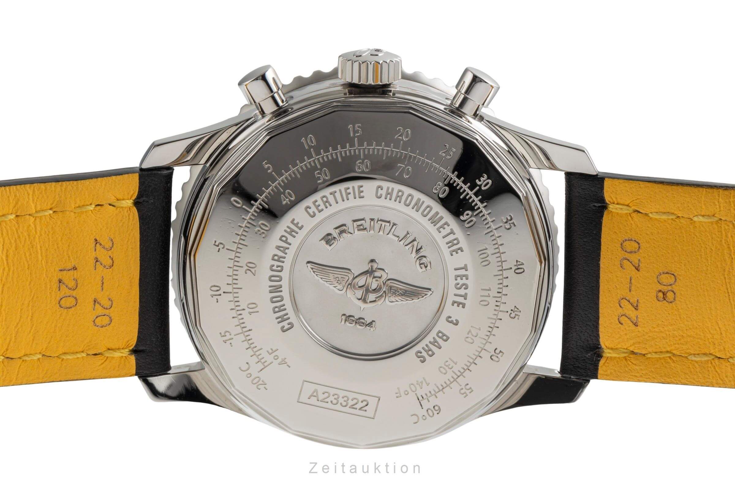Breitling Navitimer chronograph steel automatic Kal. B23 Ref