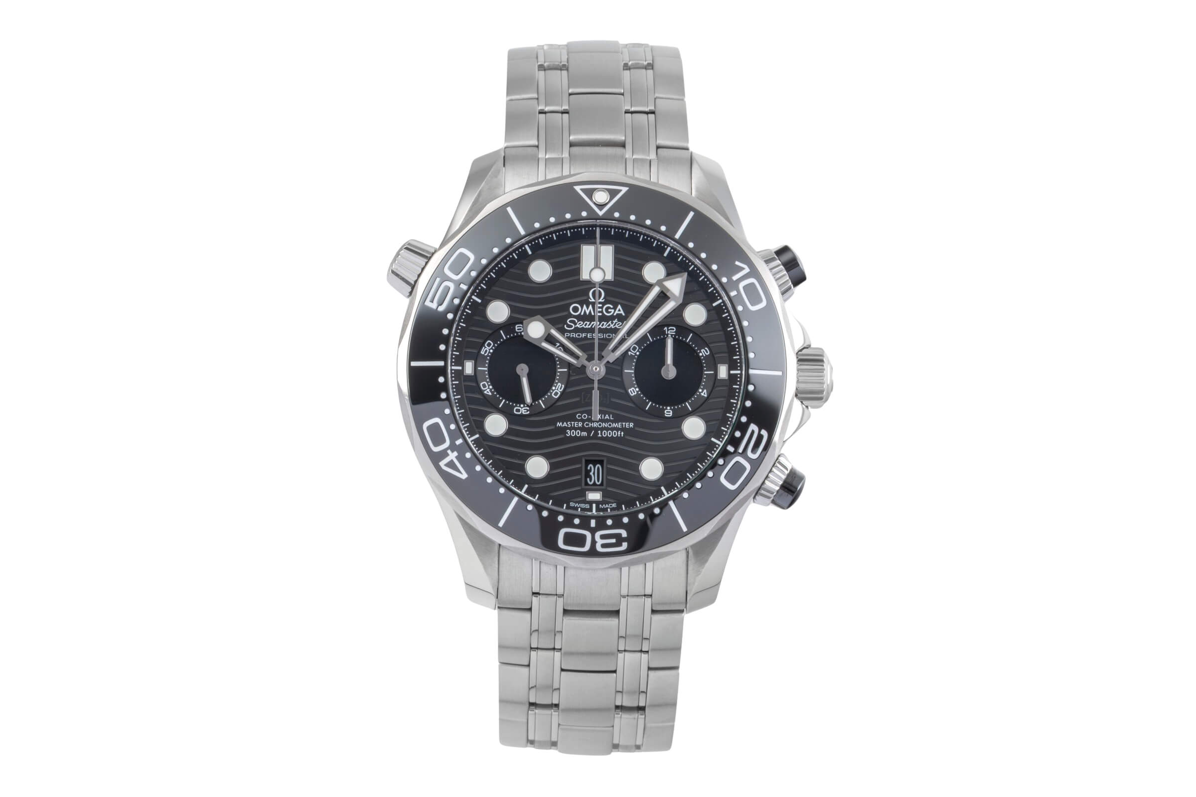 Omega Seamaster cronógrafo acero automático reloj para caballeros 210.30.44.51.01.001 LP: 9300EUR  [2501415]