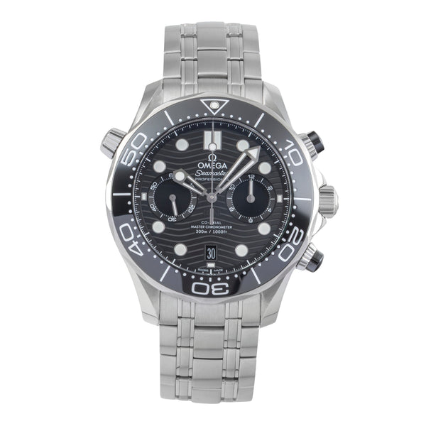 Omega Seamaster cronógrafo acero automático reloj para caballeros 210.30.44.51.01.001 LP: 9300EUR  [2501415]