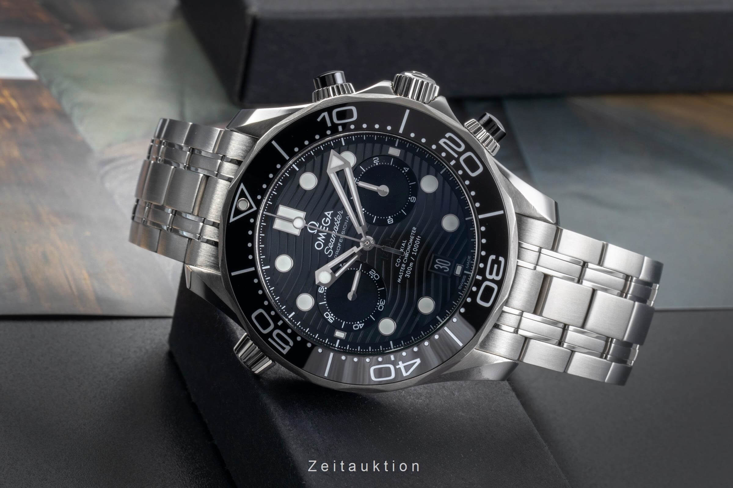 Omega Seamaster cronógrafo acero automático reloj para caballeros 210.30.44.51.01.001 LP: 9300EUR  [2501415]