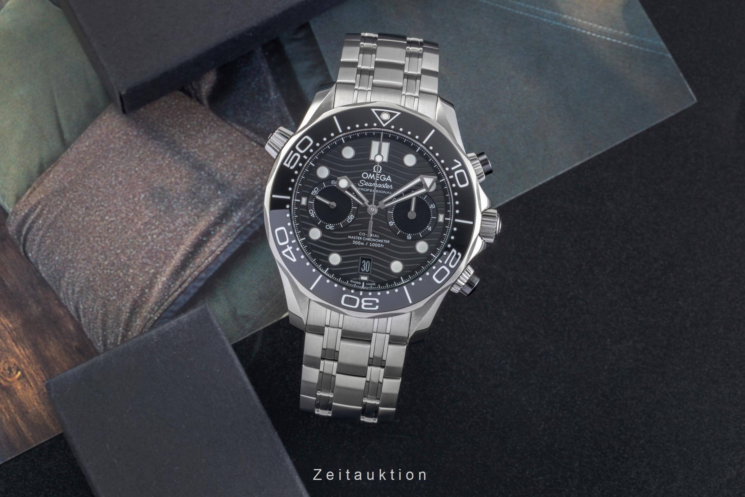 Omega Seamaster cronógrafo acero automático reloj para caballeros 210.30.44.51.01.001 LP: 9300EUR  [2501415]