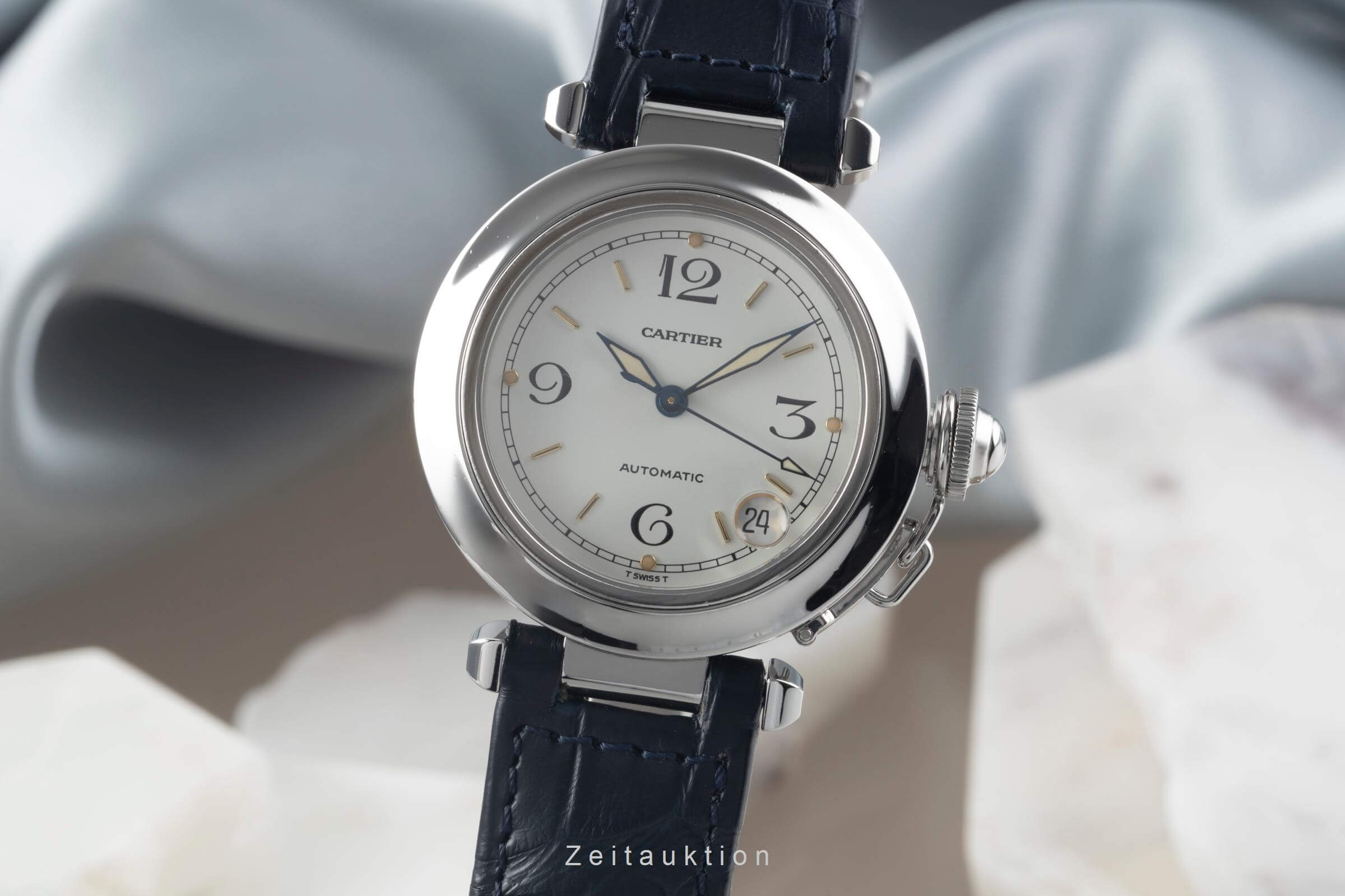 Cartier Pasha acciaio automatismo unisex W31015M7 LP: 7200EUR  [2501417]